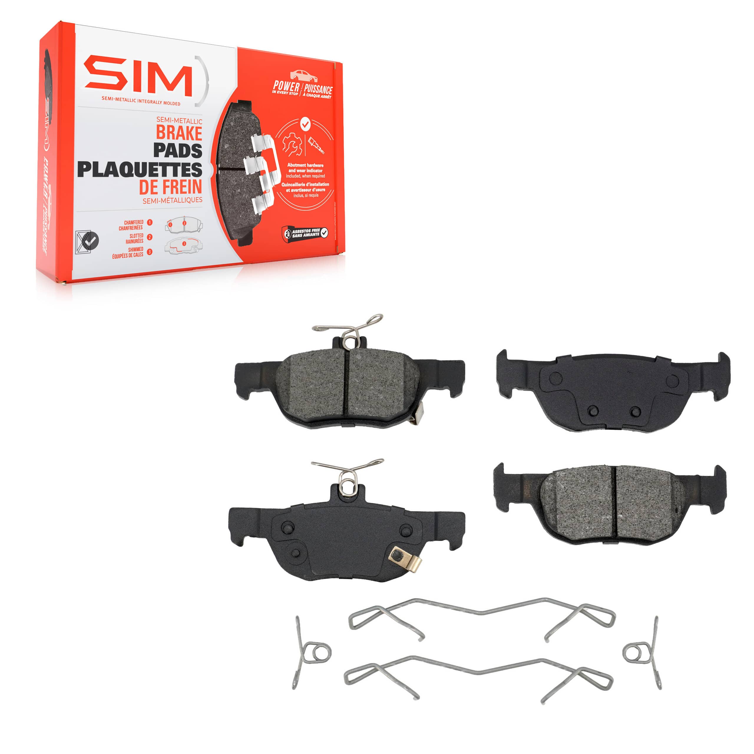 SIM - SIM-2219 - Rear Disc Brake Pad