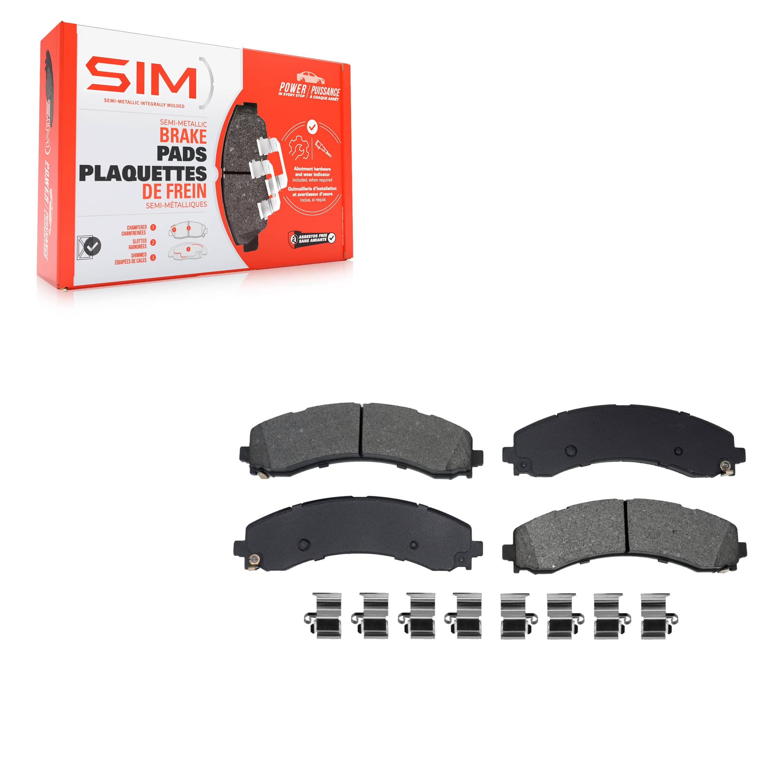SIM - SIM-2224 - Rear Disc Brake Pad