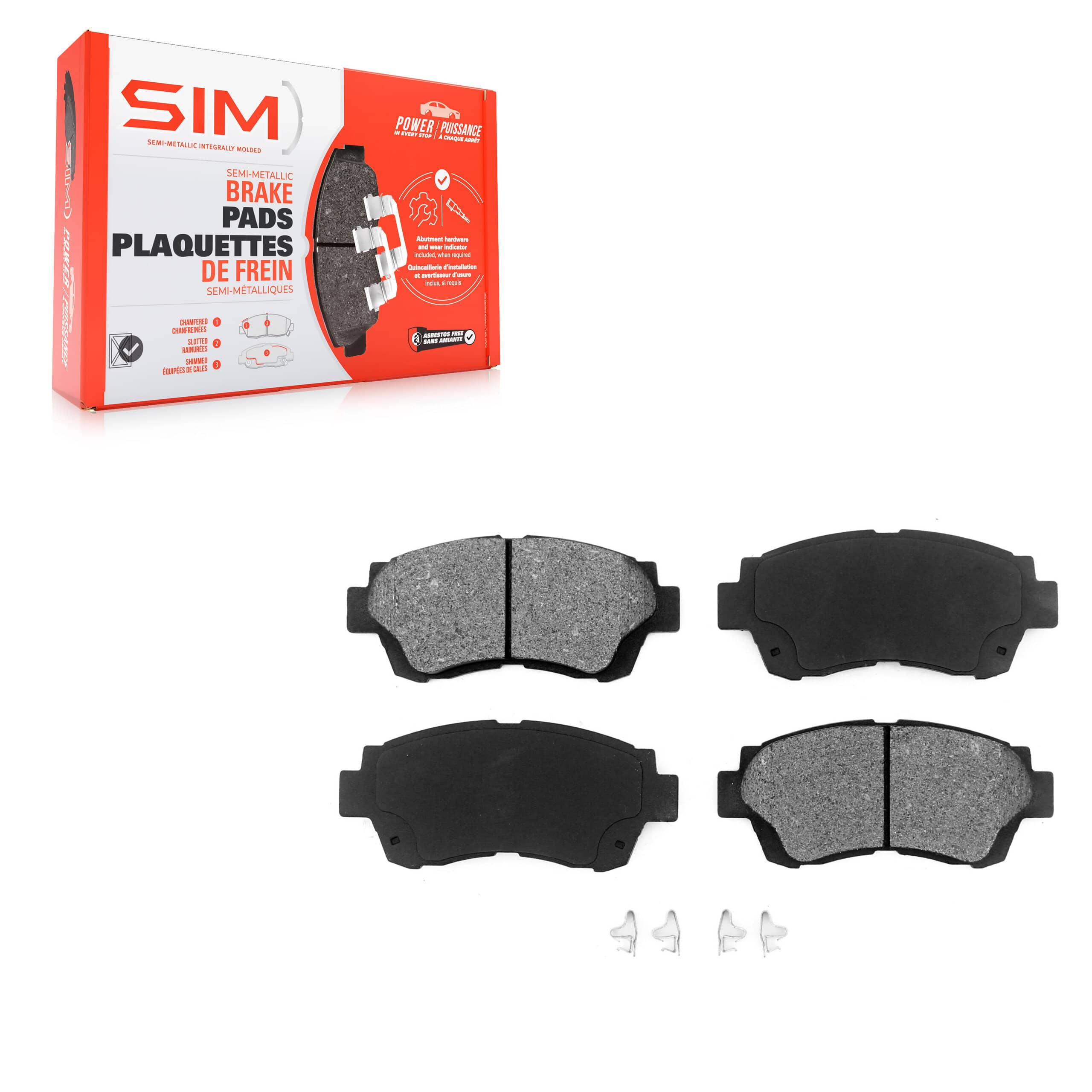 SIM - SIM-476 - Front Disc Brake Pad