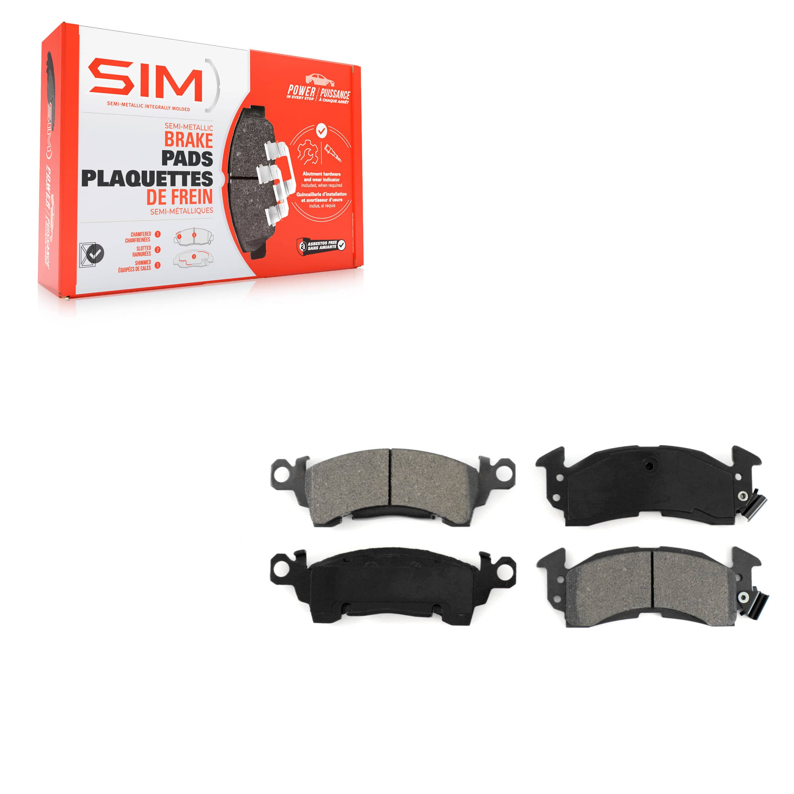 SIM - SIM-52 - Front Disc Brake Pad