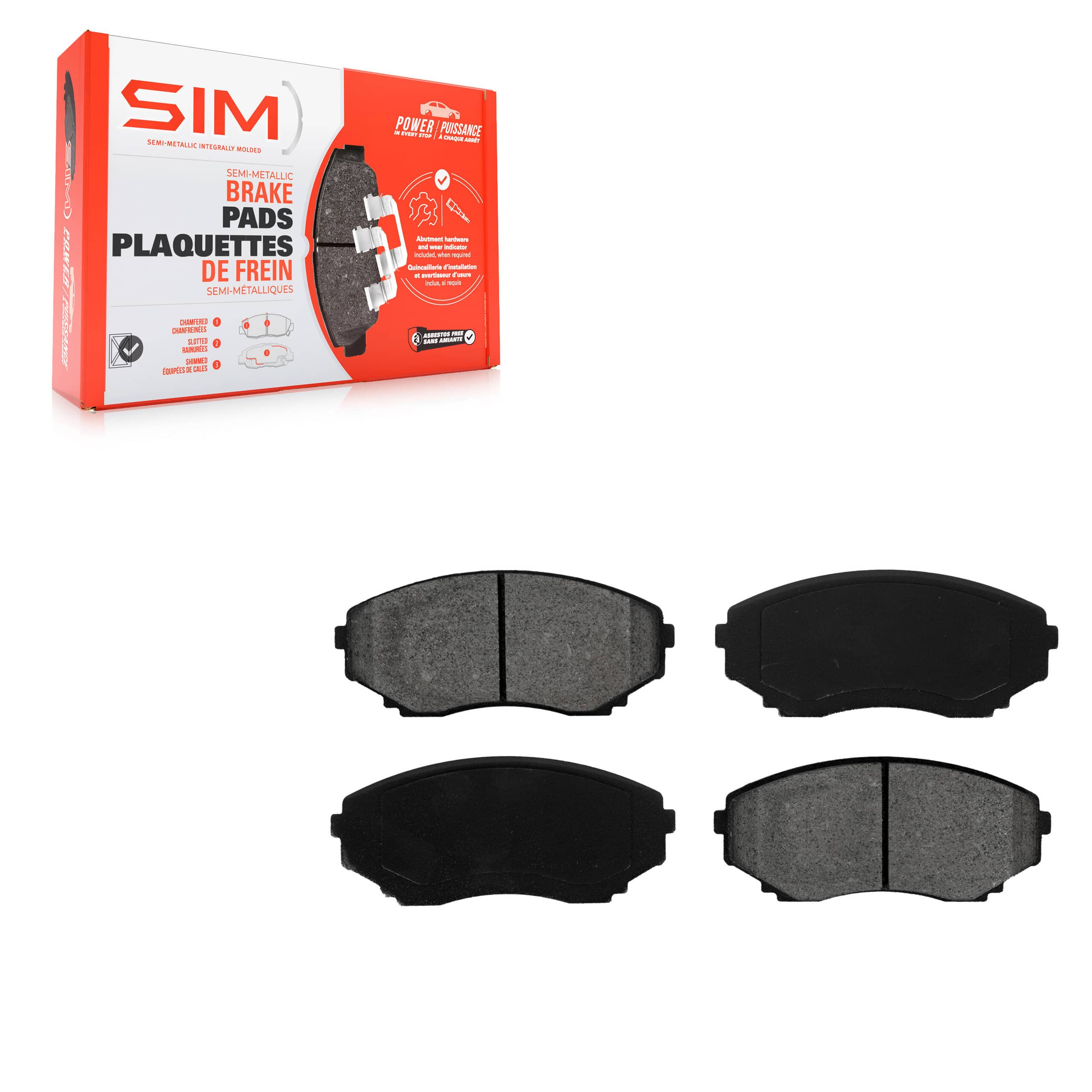 SIM - SIM-551 - Front Disc Brake Pad