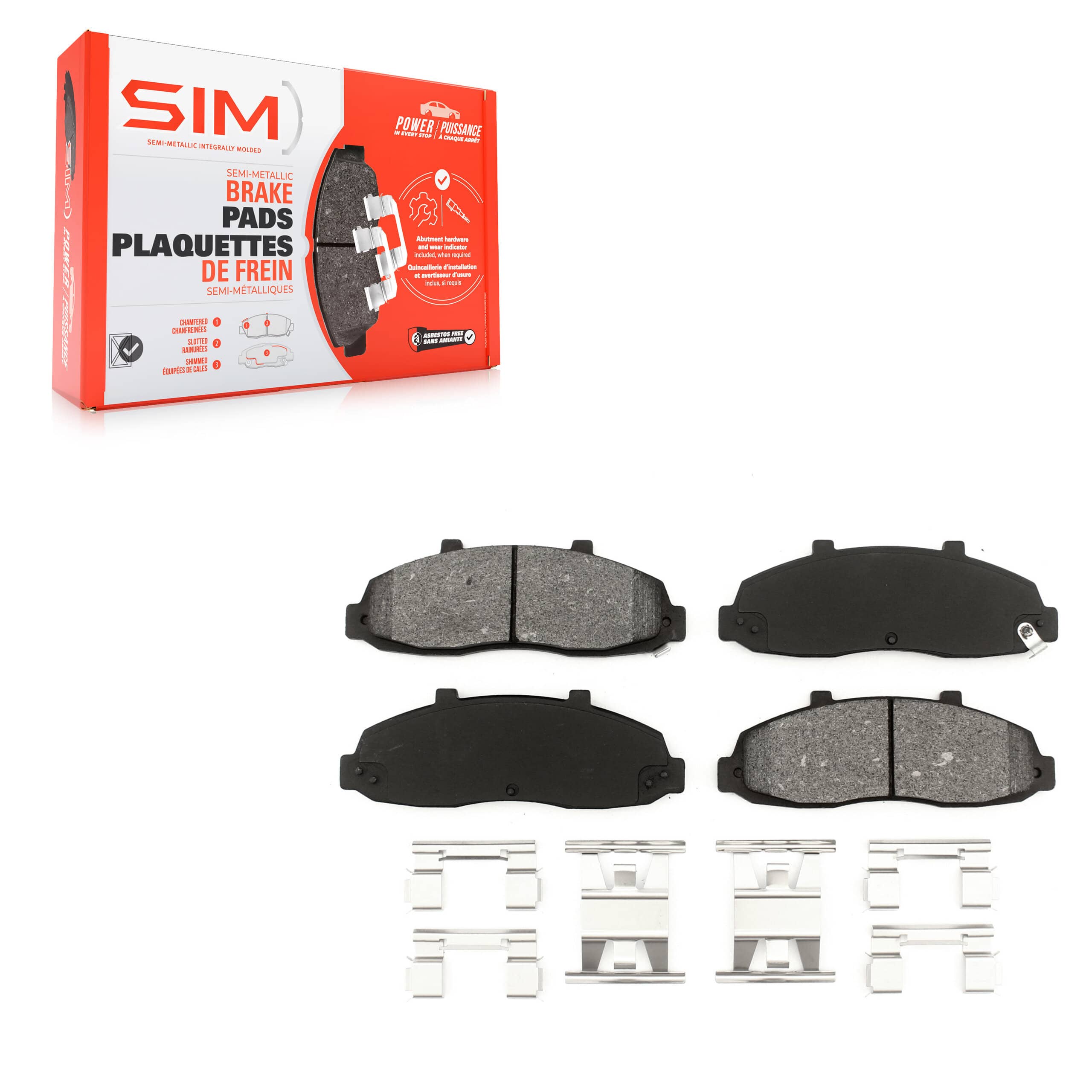 SIM - SIM-679 - Front Disc Brake Pad