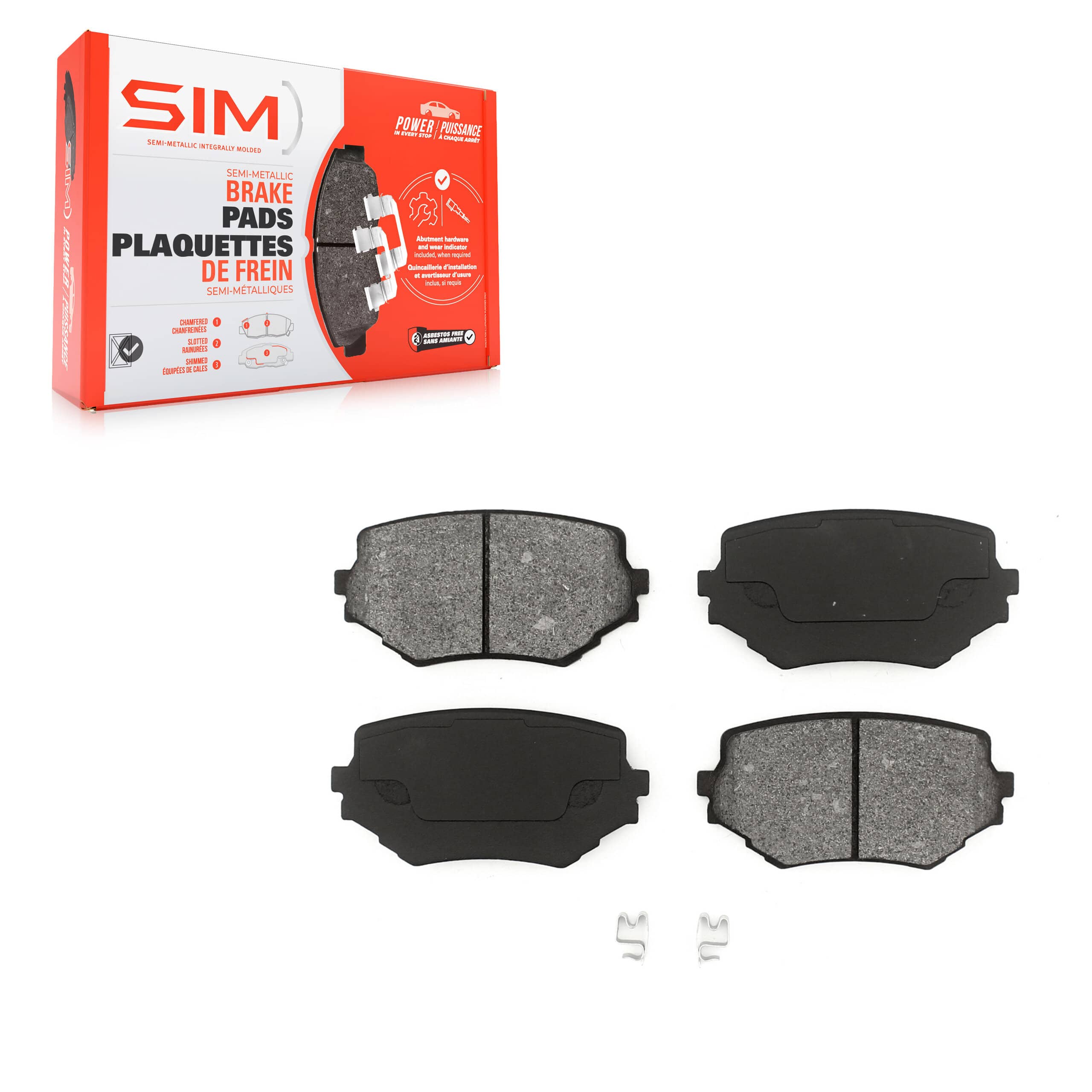 SIM - SIM-680 - Front Disc Brake Pad