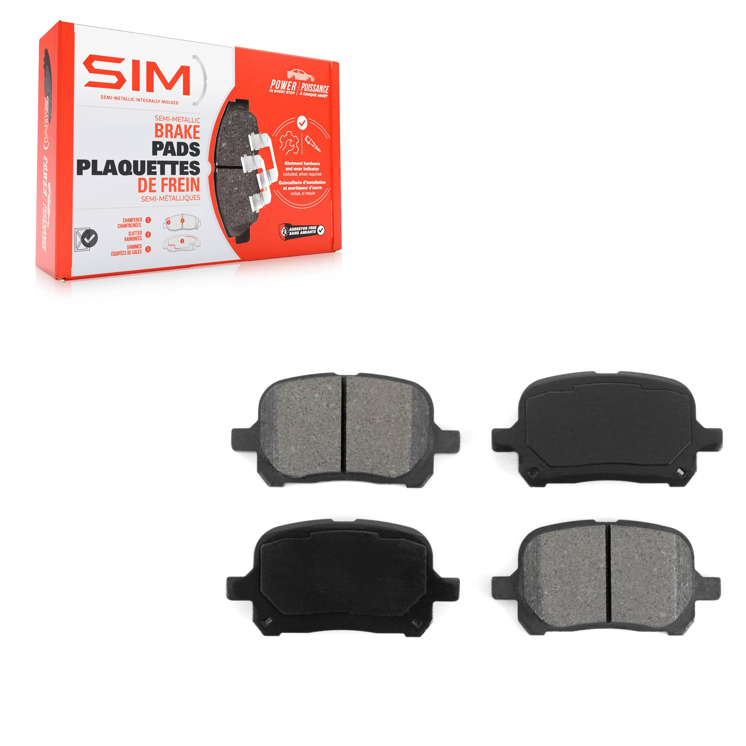 SIM - SIM-707 - Front Disc Brake Pad