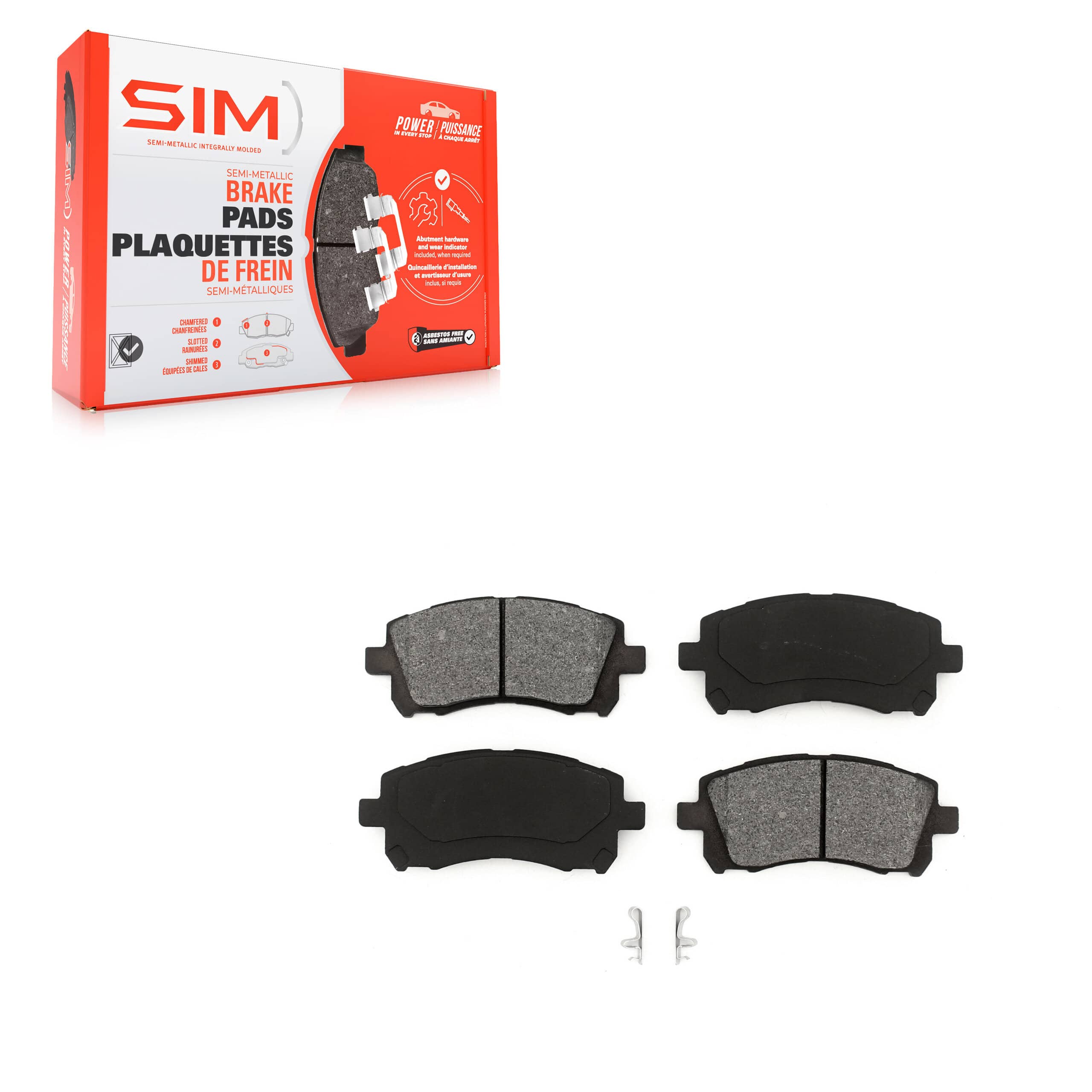 SIM - SIM-721 - Front Disc Brake Pad