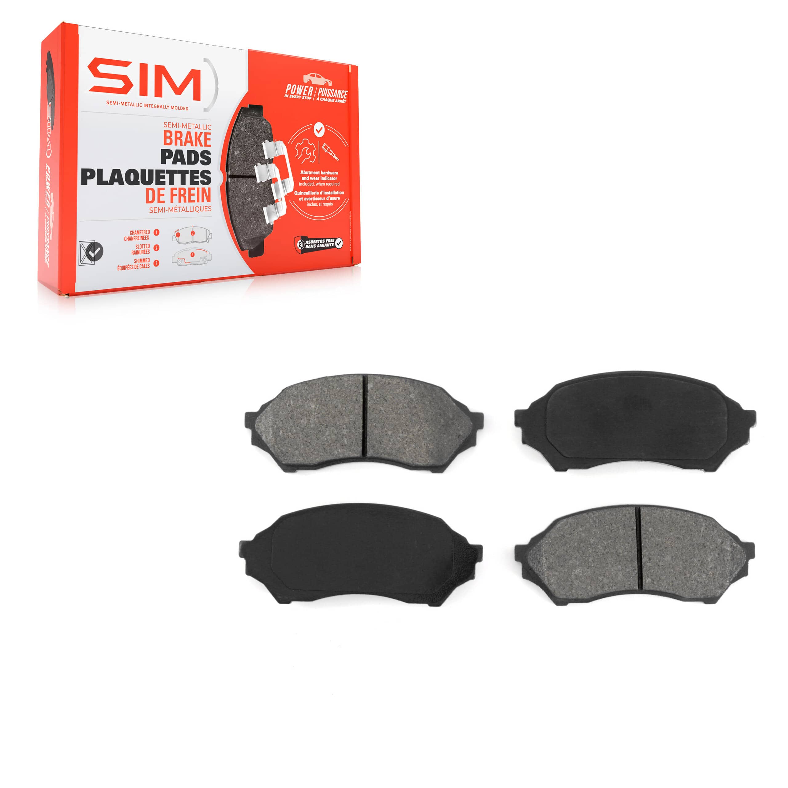 SIM - SIM-798 - Front Disc Brake Pad