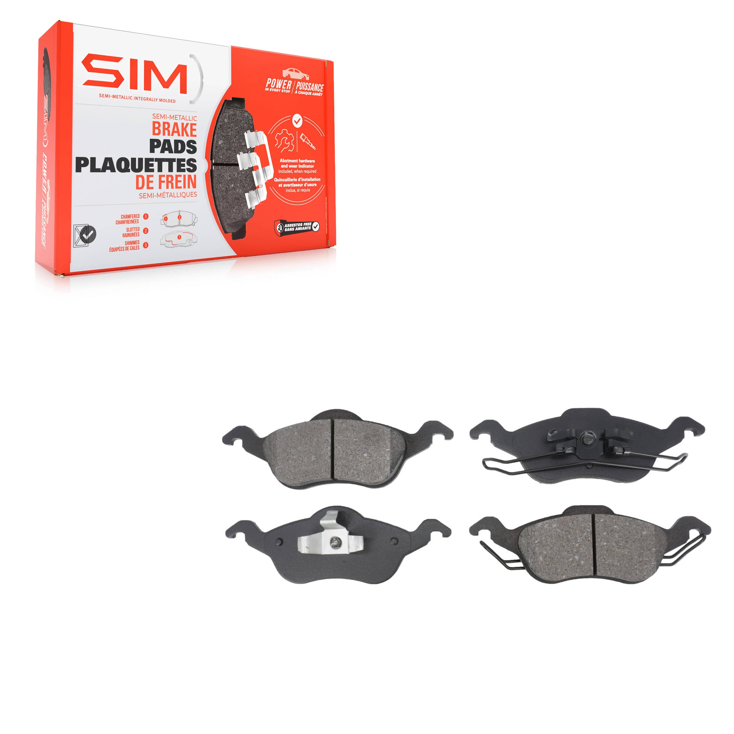 SIM - SIM-816 - Front Disc Brake Pad