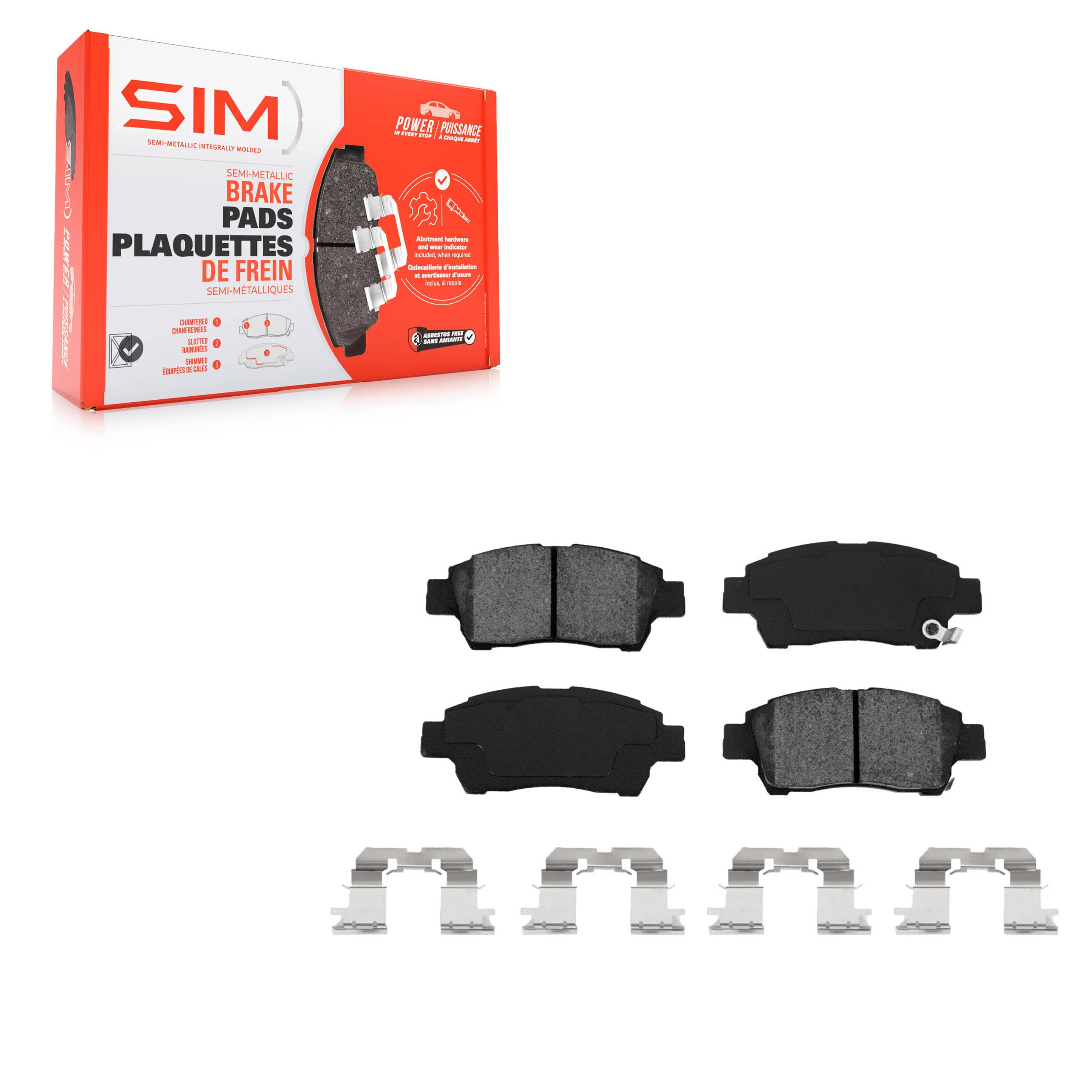 SIM - SIM-831 - Front Disc Brake Pad