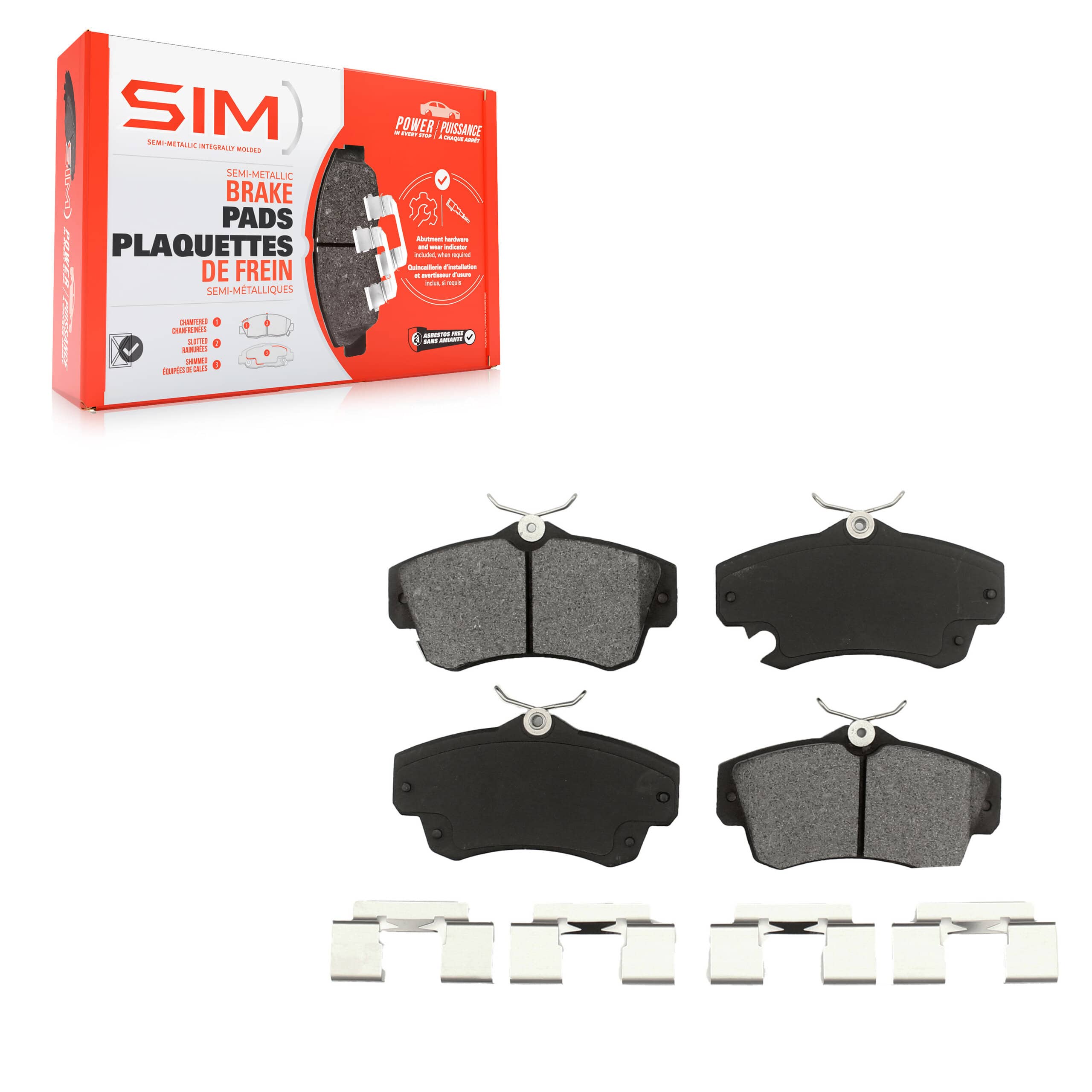 SIM - SIM-841 - Front Disc Brake Pad