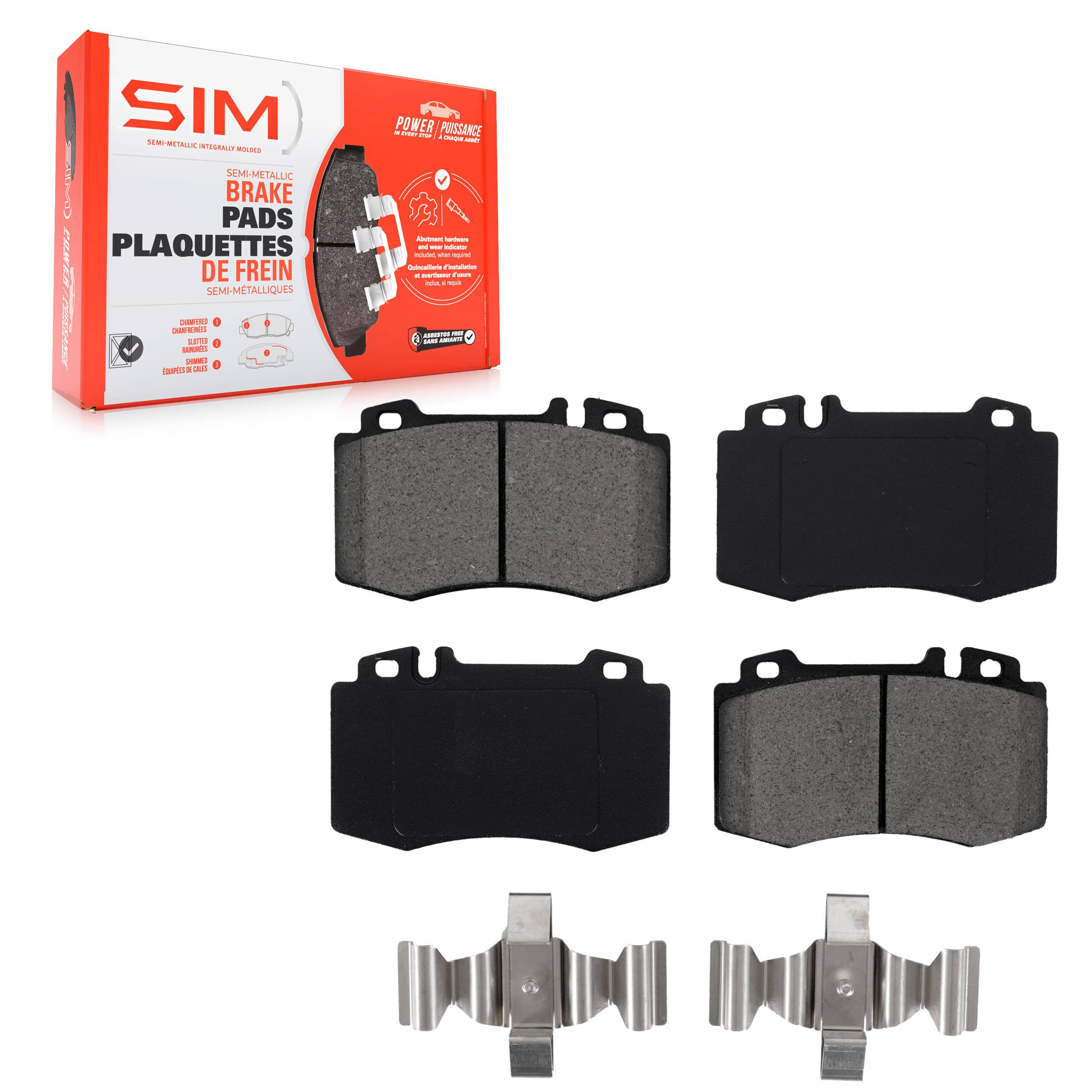 SIM - SIM-847 - Front Disc Brake Pad