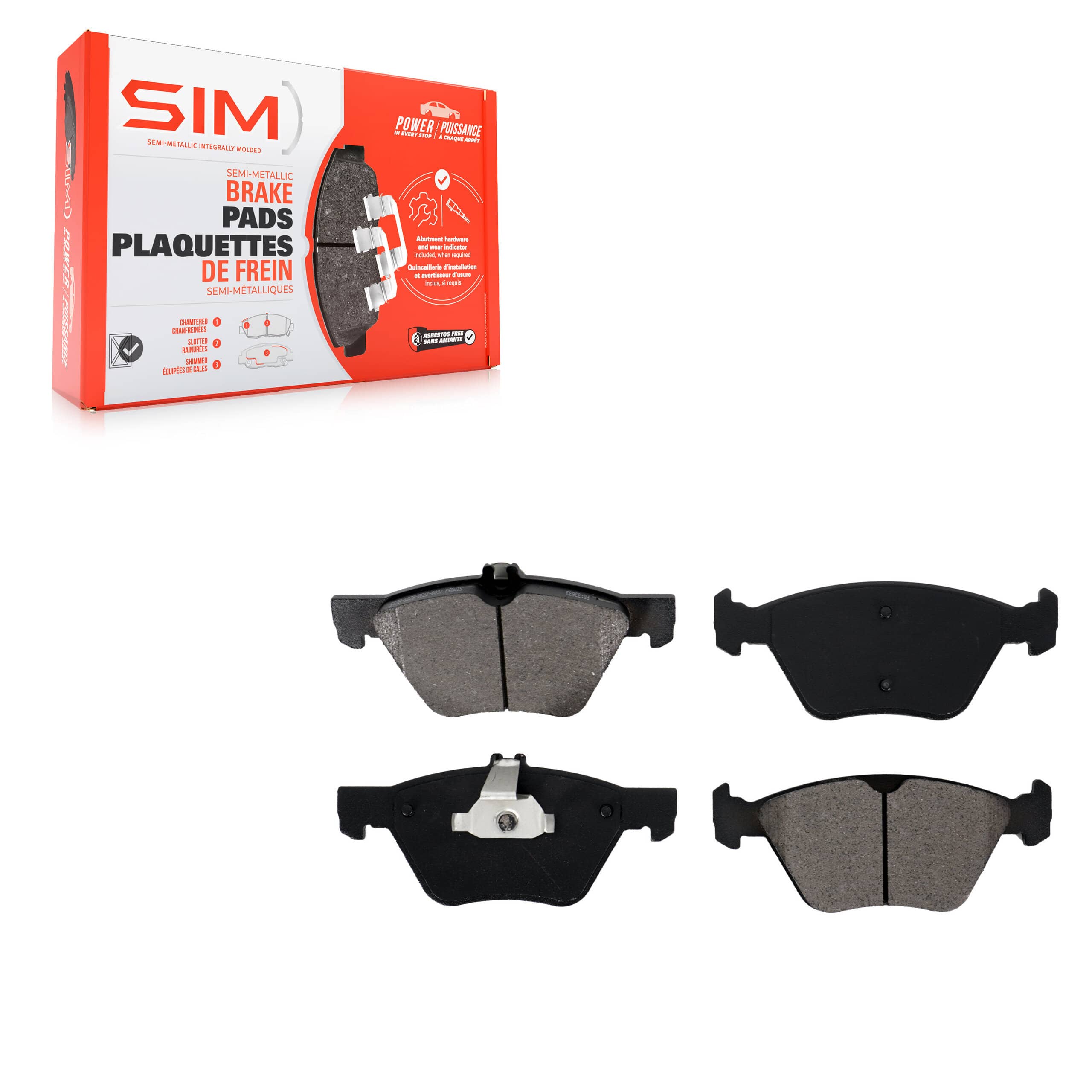 SIM - SIM-853 - Front Disc Brake Pad