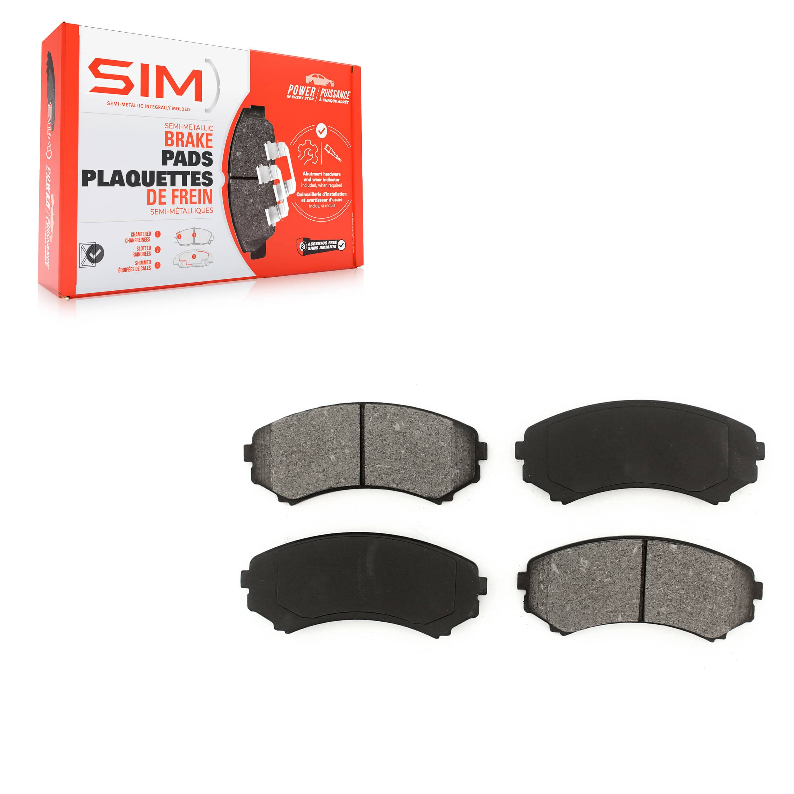 SIM - SIM-867 - Front Disc Brake Pad