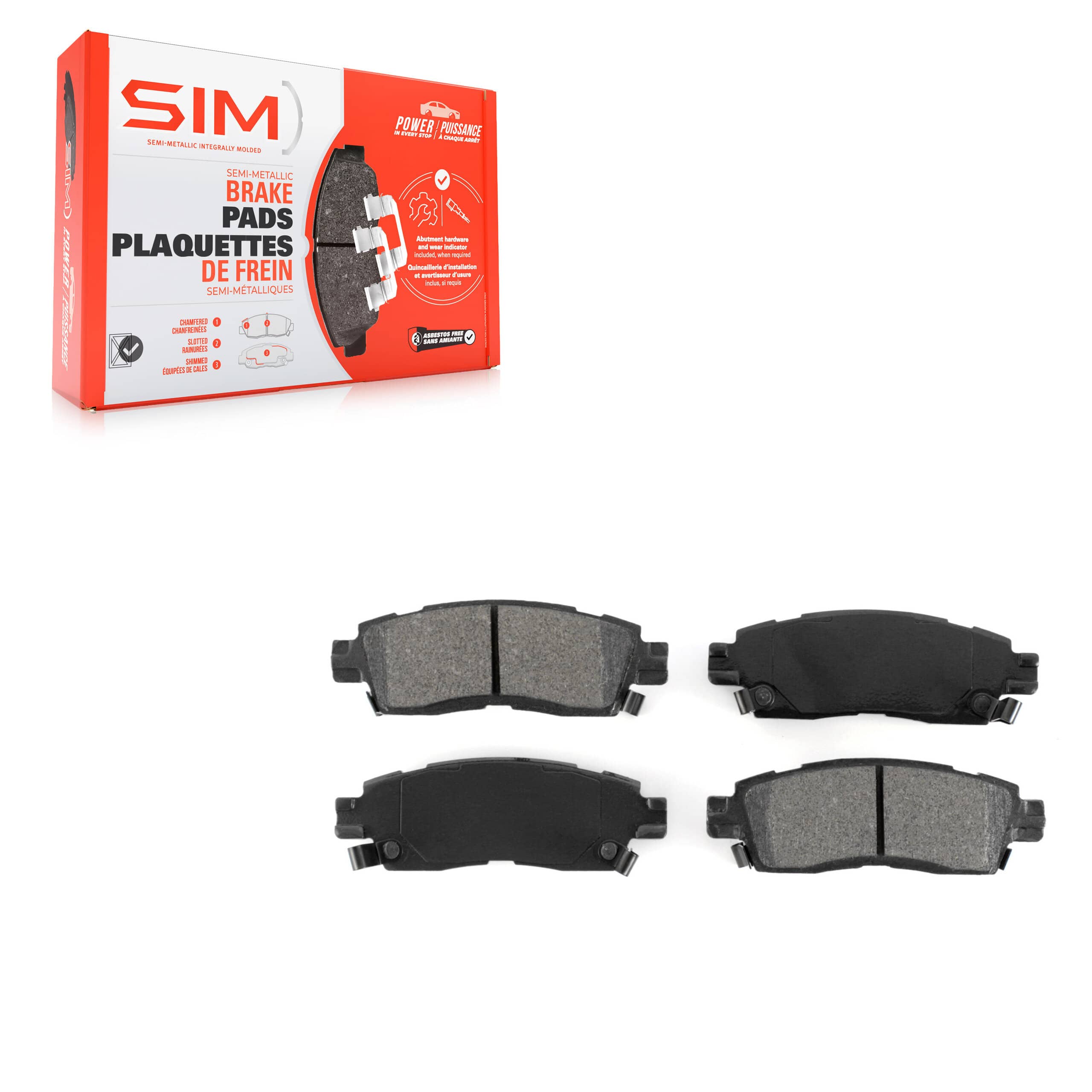 SIM - SIM-883 - Rear Disc Brake Pad