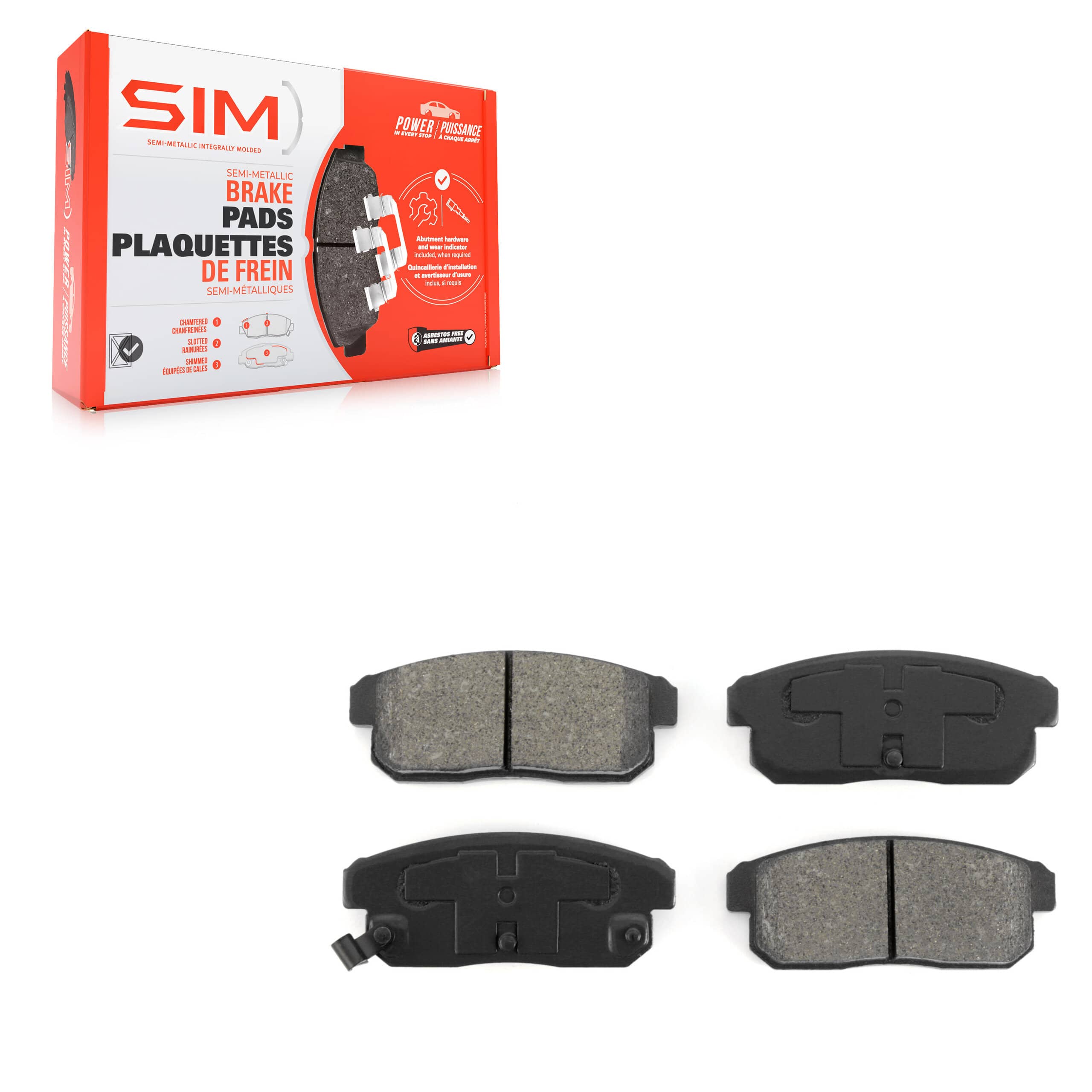 SIM - SIM-900 - Rear Disc Brake Pad