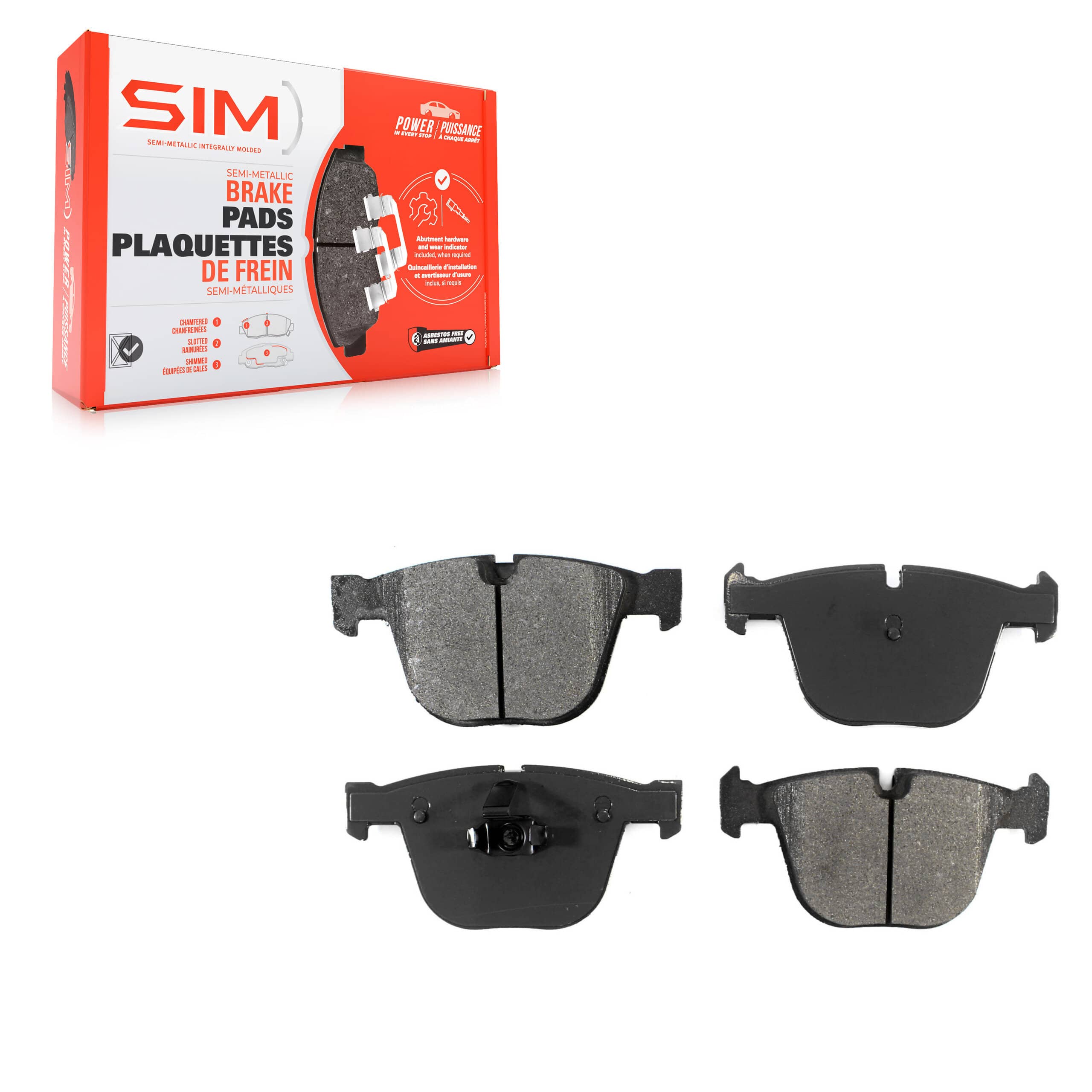 SIM - SIM-919 - Rear Disc Brake Pad
