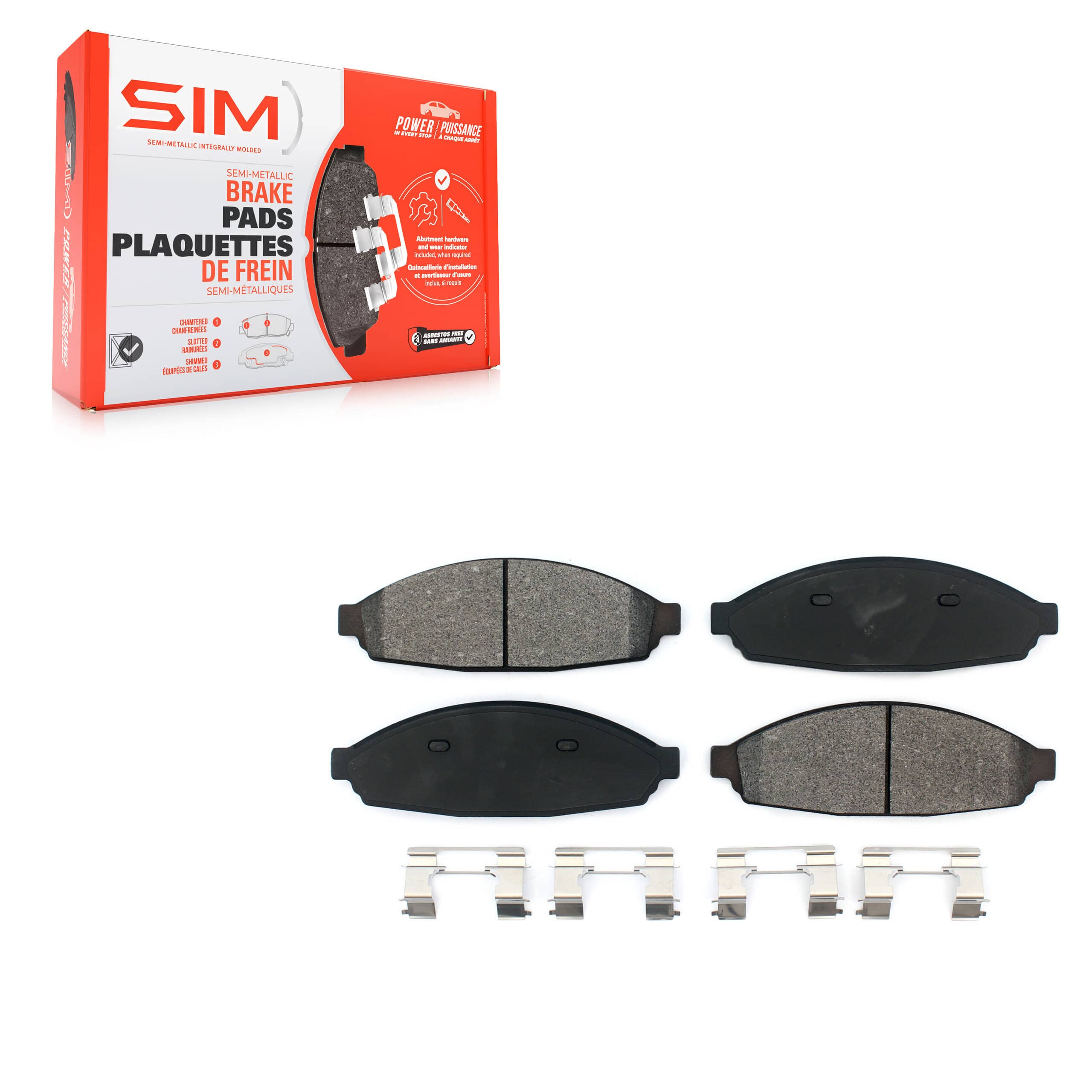 SIM - SIM-931 - Front Disc Brake Pad