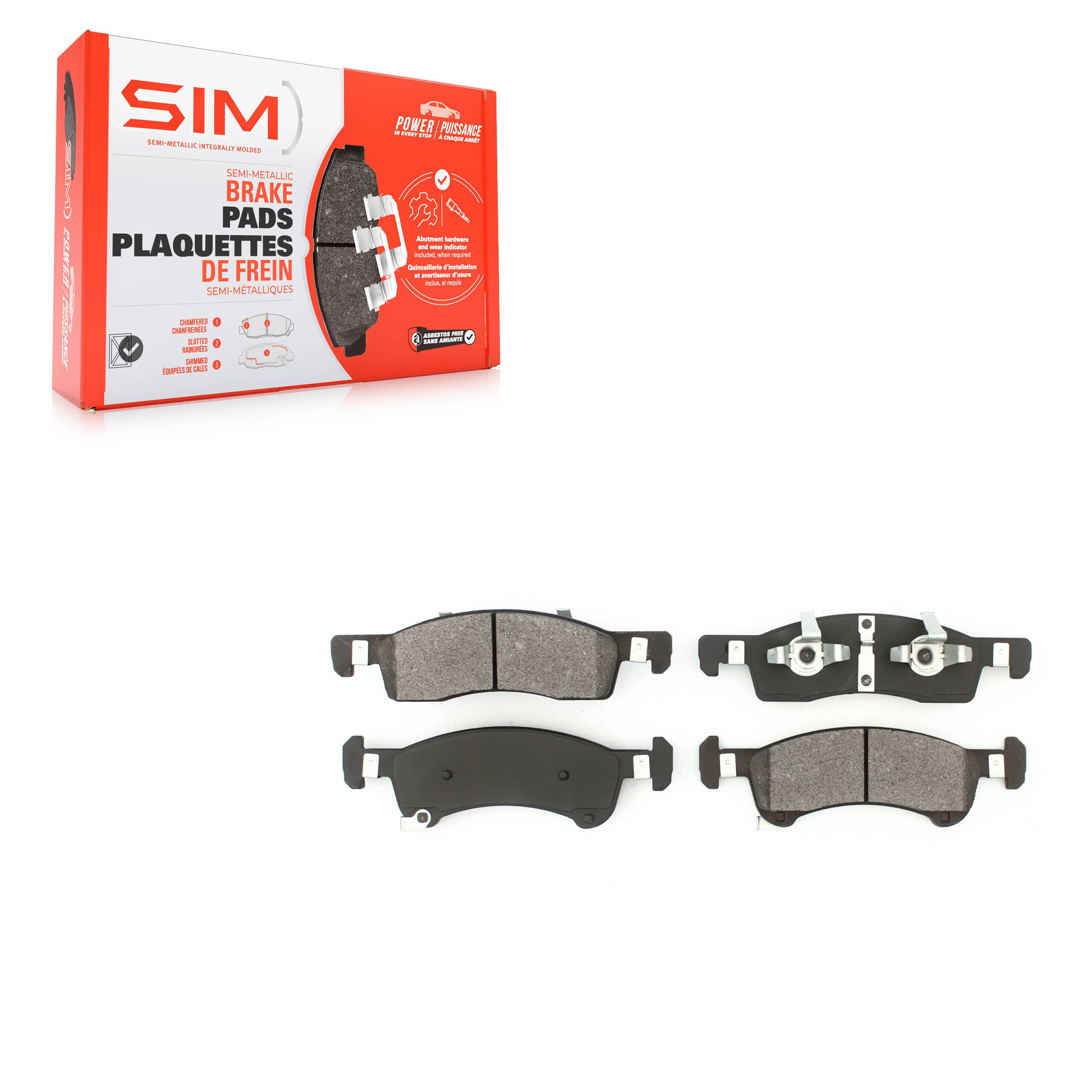 SIM - SIM-934 - Front Disc Brake Pad