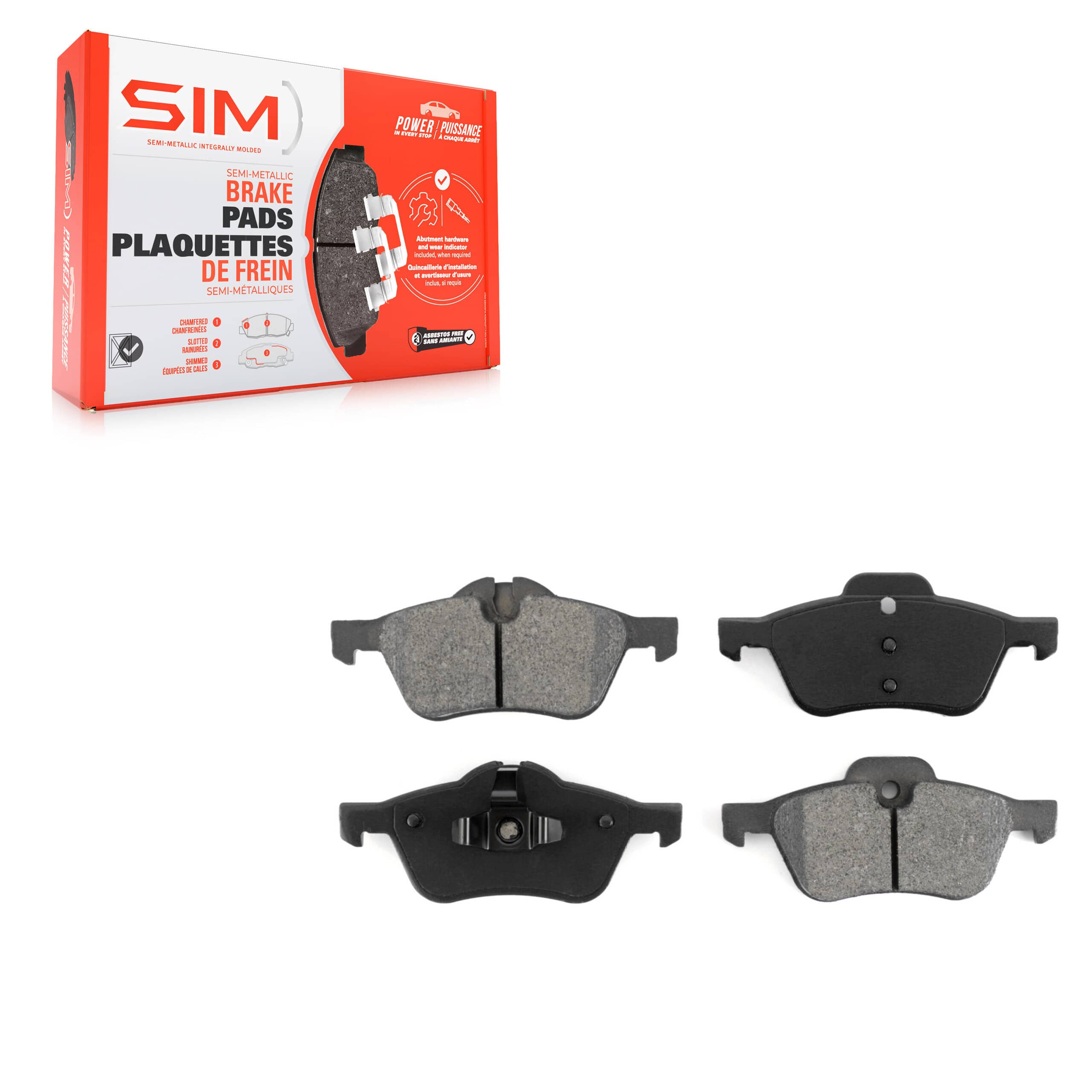 SIM - SIM-939 - Front Disc Brake Pad