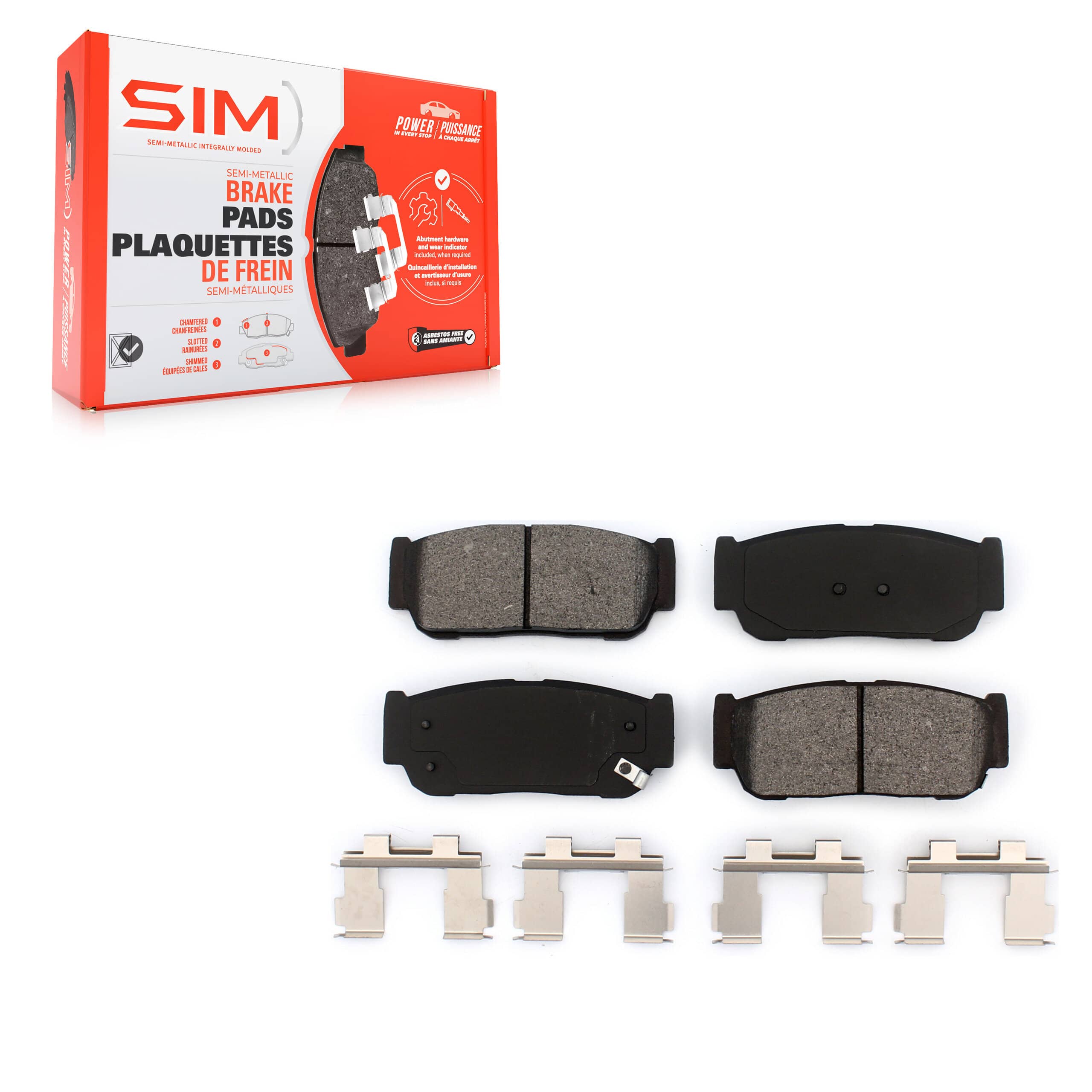 SIM - SIM-954 - Rear Disc Brake Pad