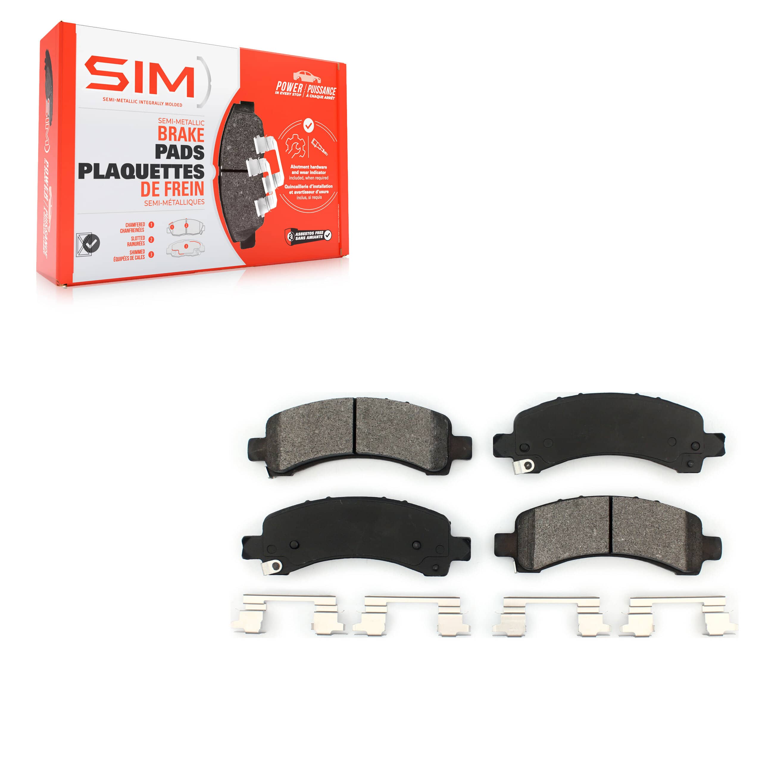 SIM - SIM-974 - Rear Disc Brake Pad