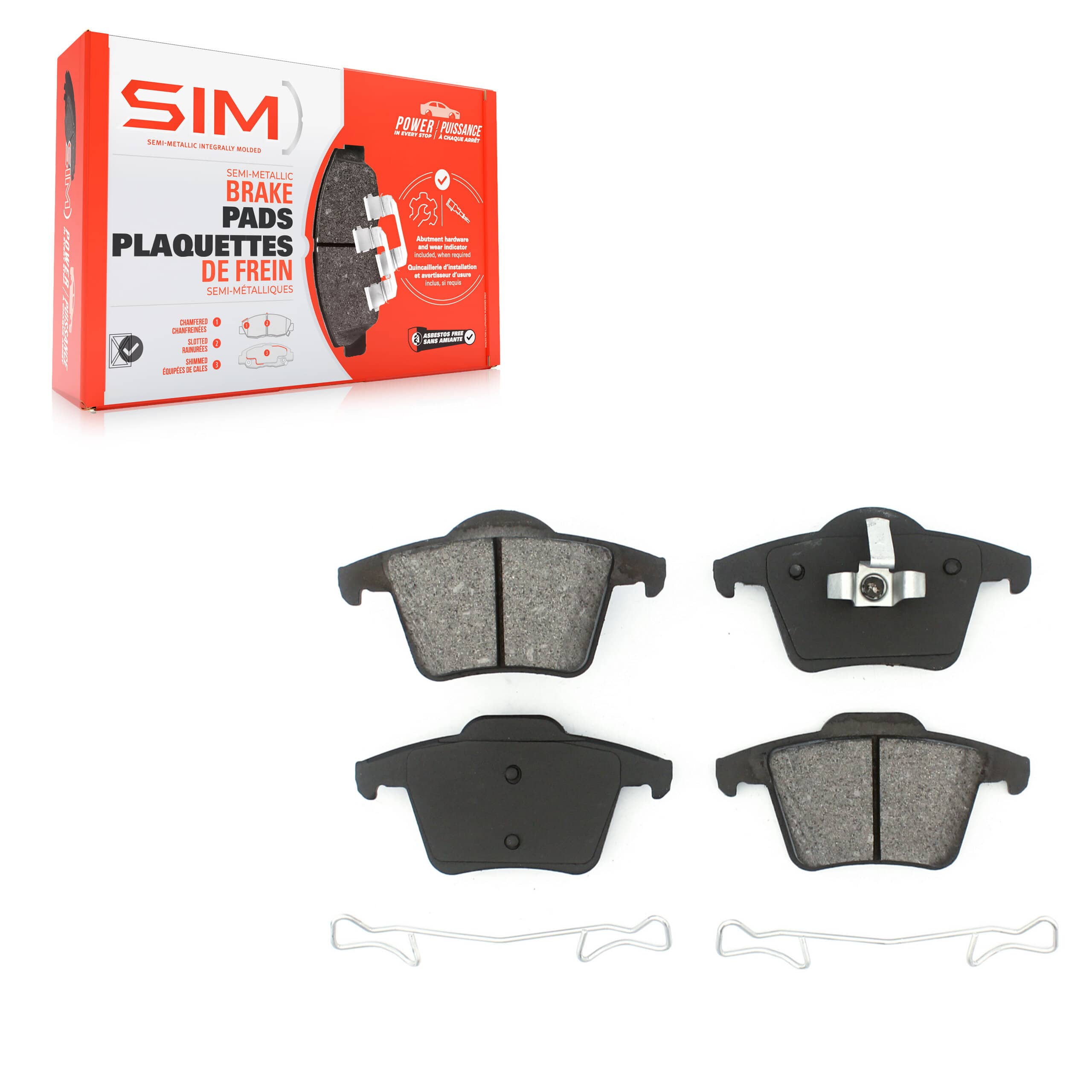 SIM - SIM-980 - Rear Disc Brake Pad