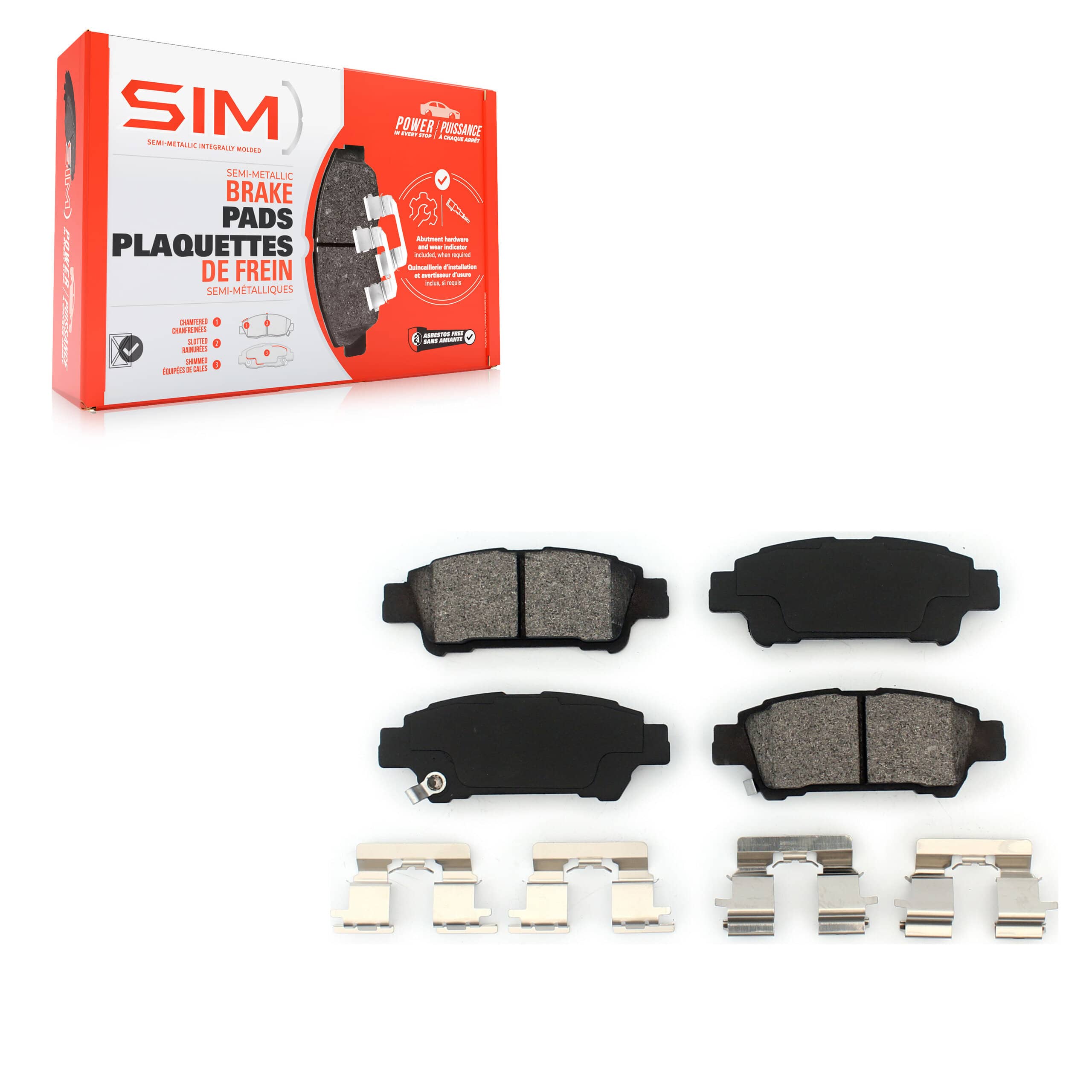 SIM - SIM-995 - Rear Disc Brake Pad