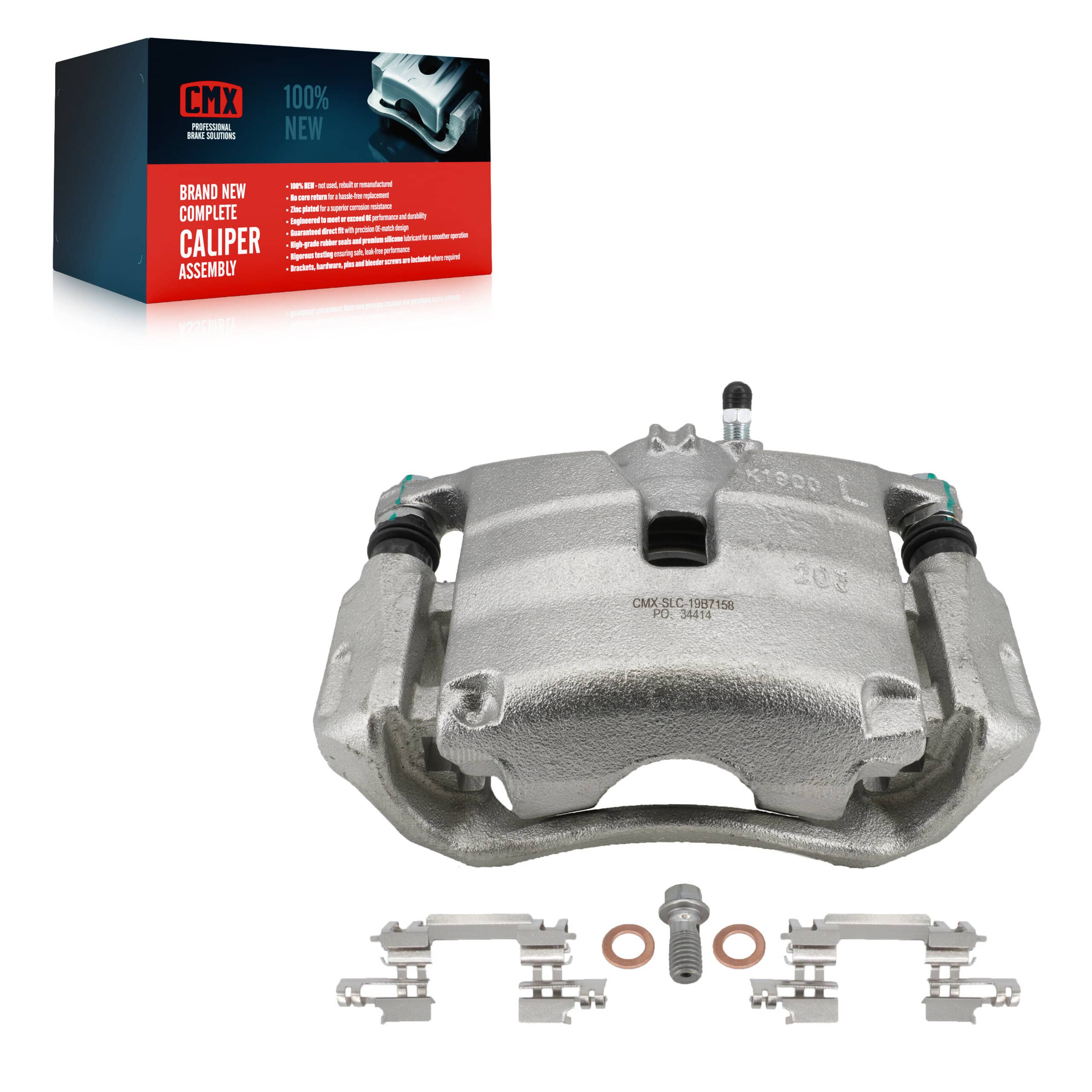 CMX - SLC-19B7158 - Front Left Disc Brake Caliper