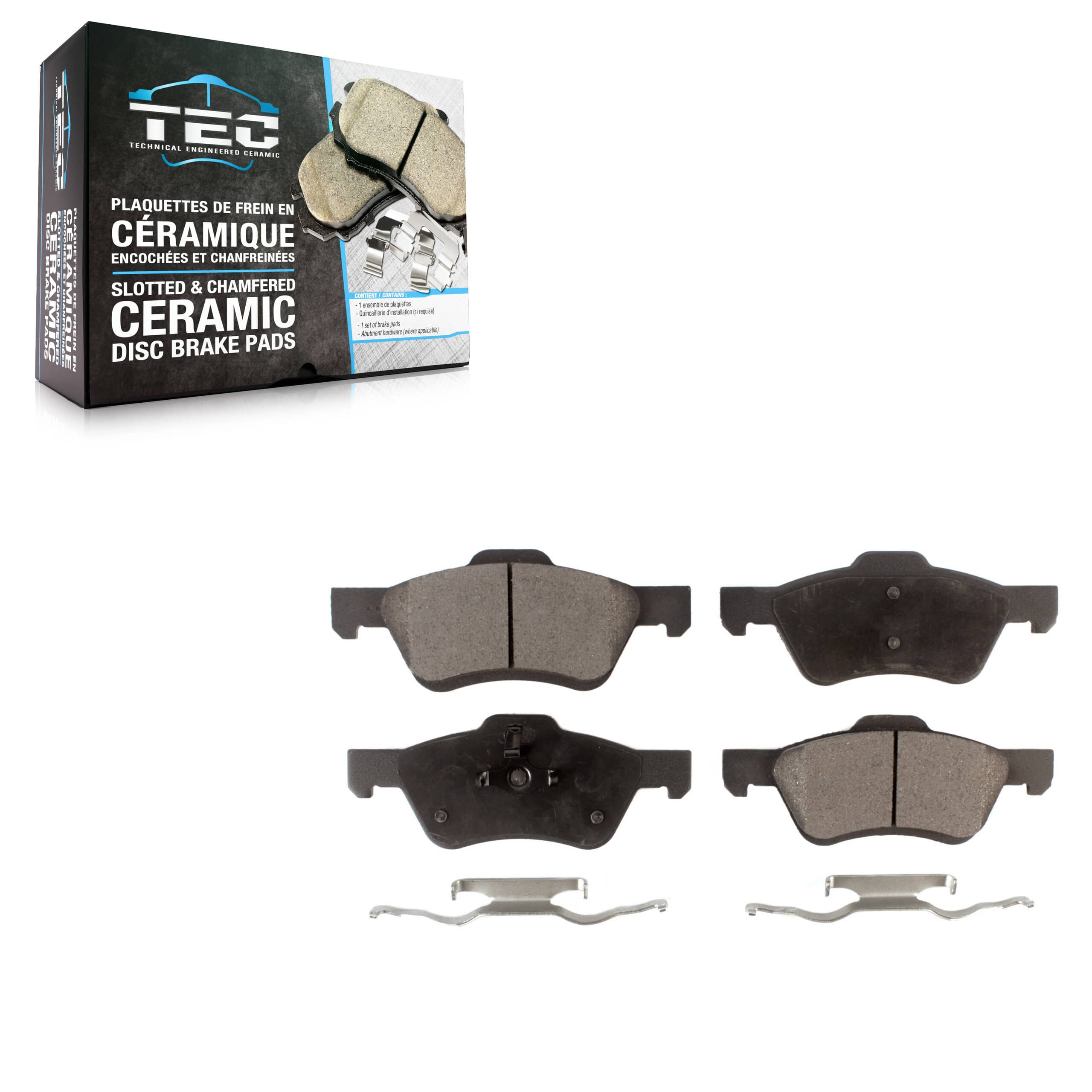 TEC - TEC-1047B - Front Disc Brake Pad