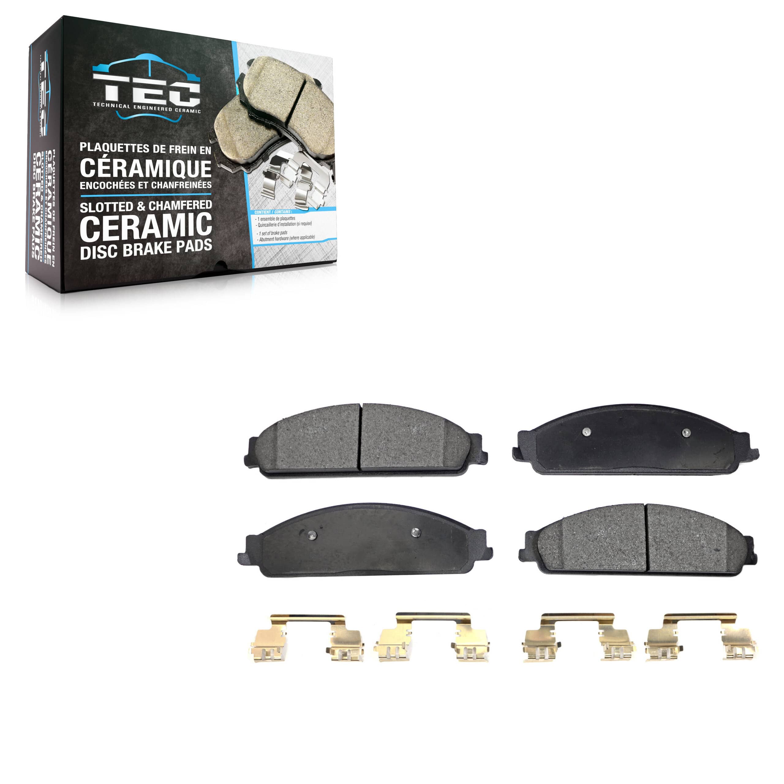 TEC - TEC-1070 - Front Disc Brake Pad