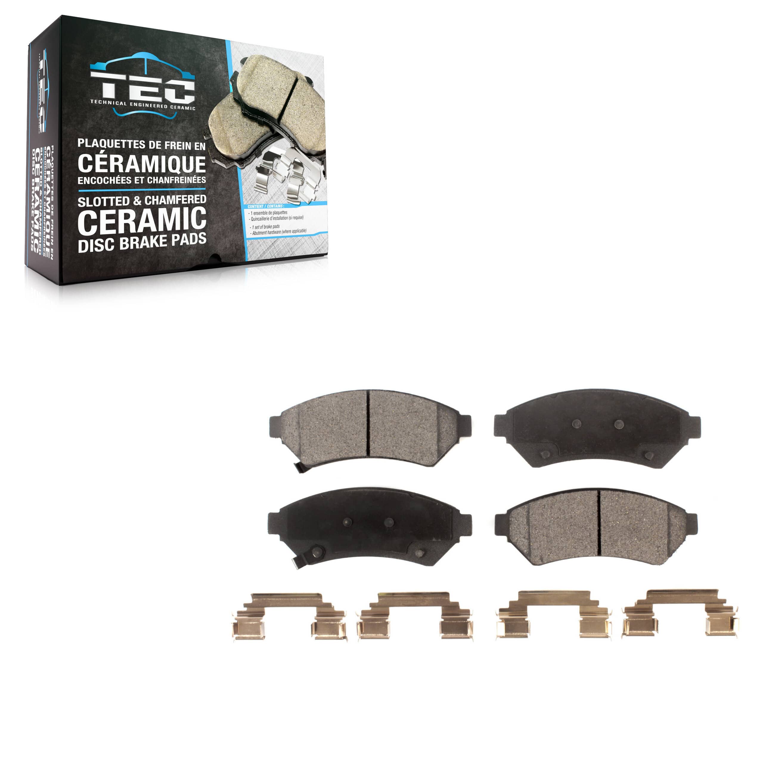 TEC - TEC-1075 - Front Disc Brake Pad