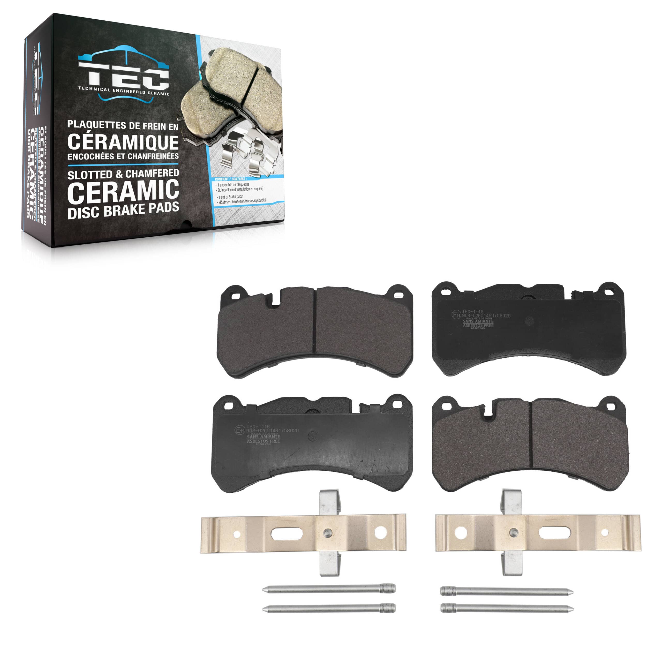 TEC - TEC-1116 - Front Disc Brake Pad
