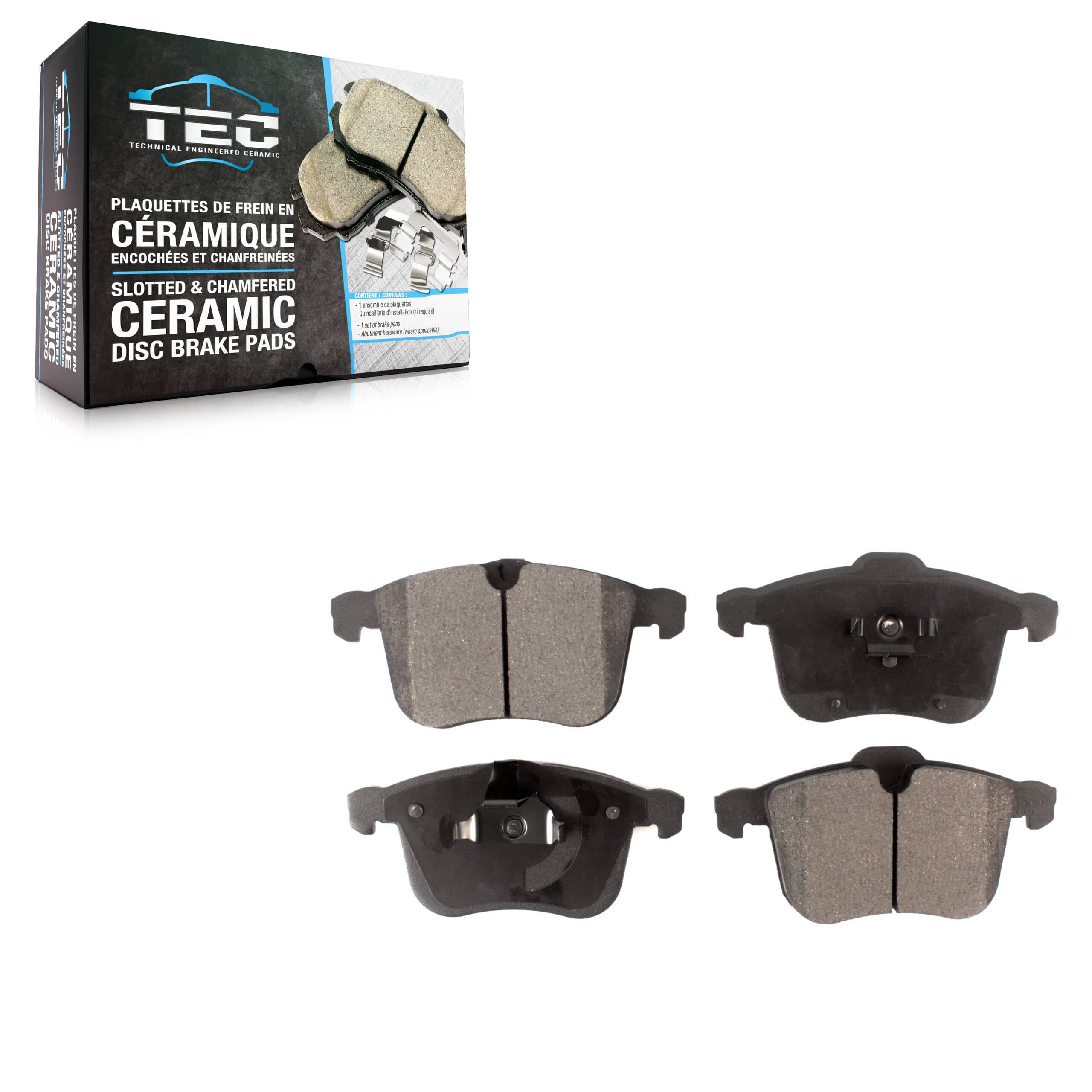 TEC - TEC-1257 - Front Disc Brake Pad