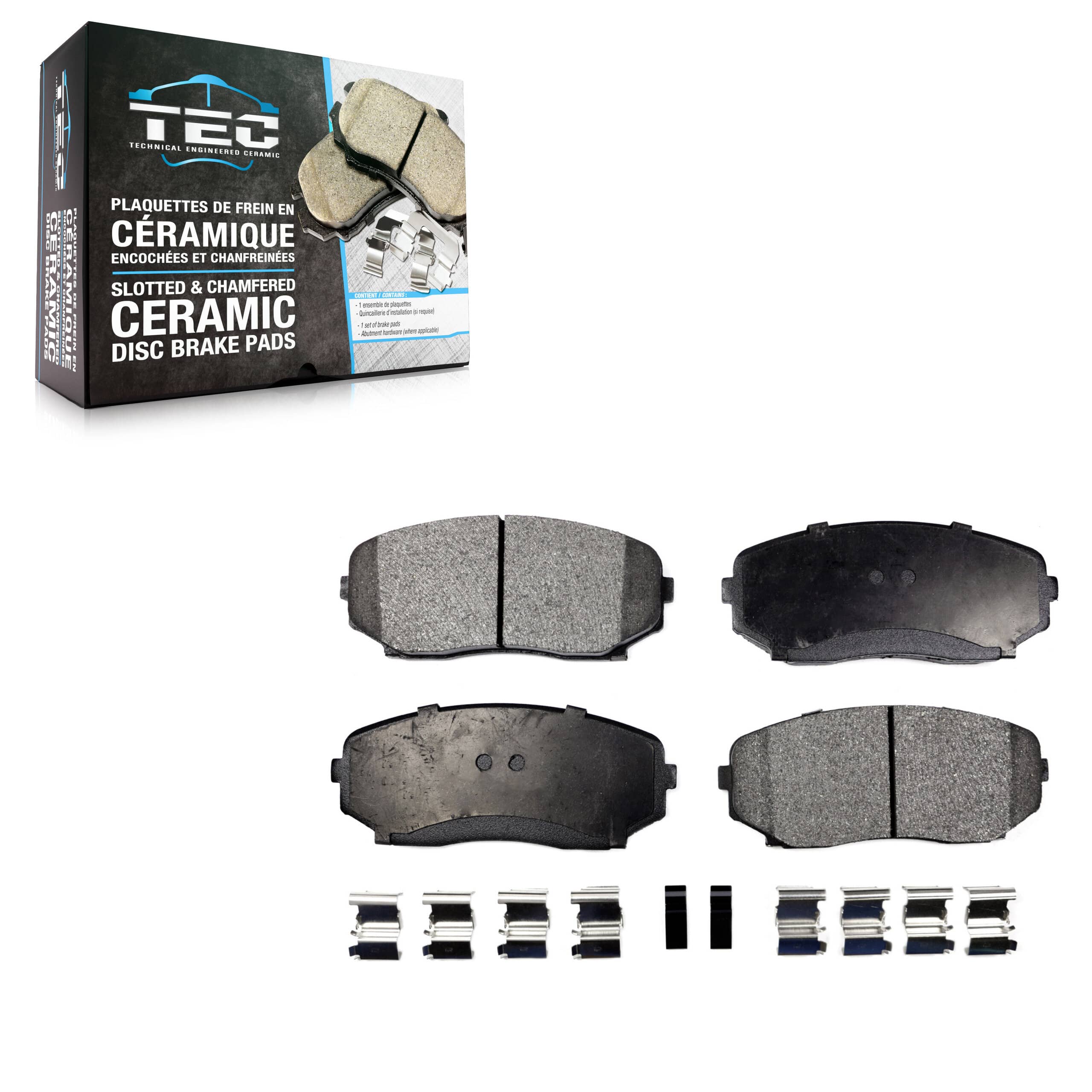 TEC - TEC-1258 - Front Disc Brake Pad