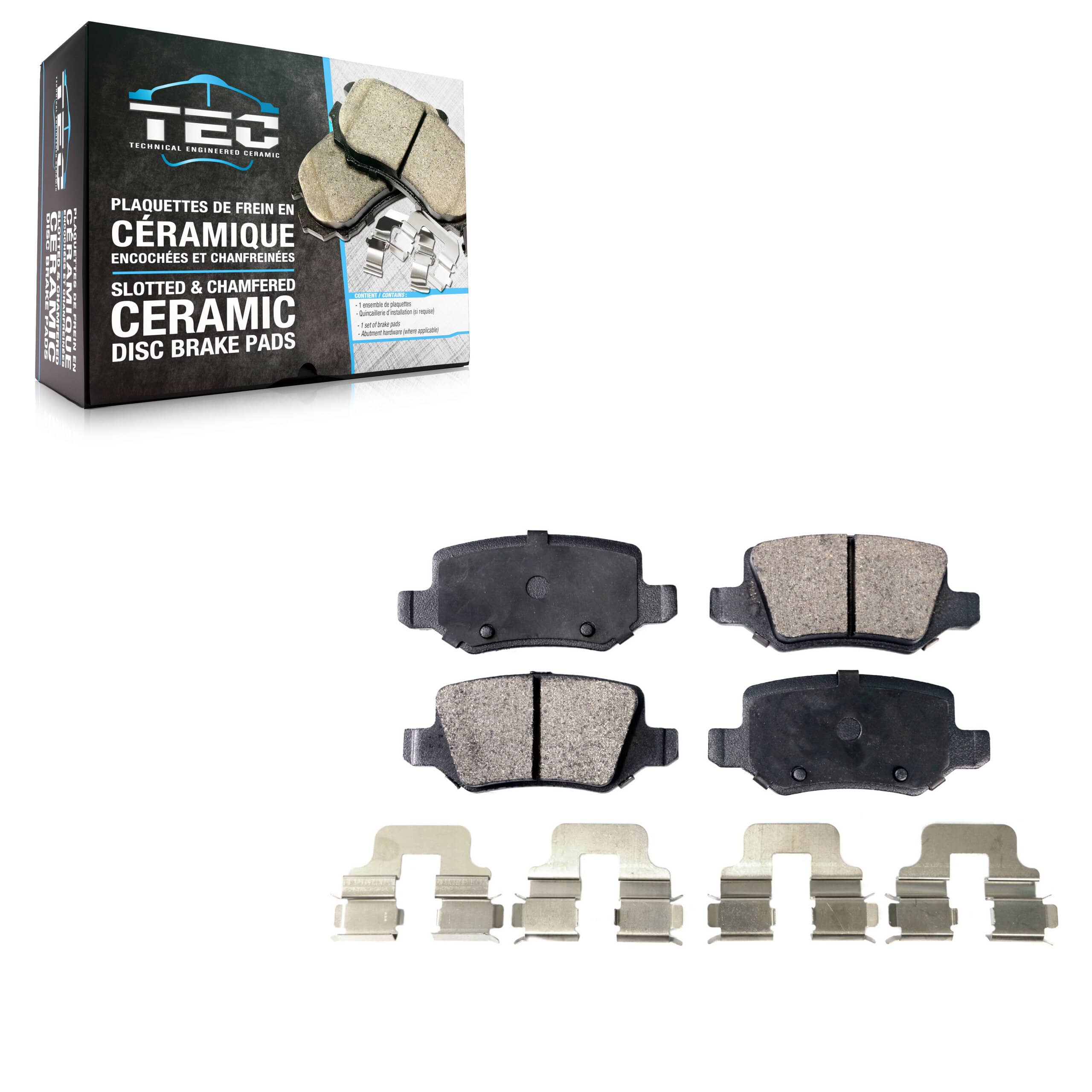 TEC - TEC-1358 - Rear Disc Brake Pad