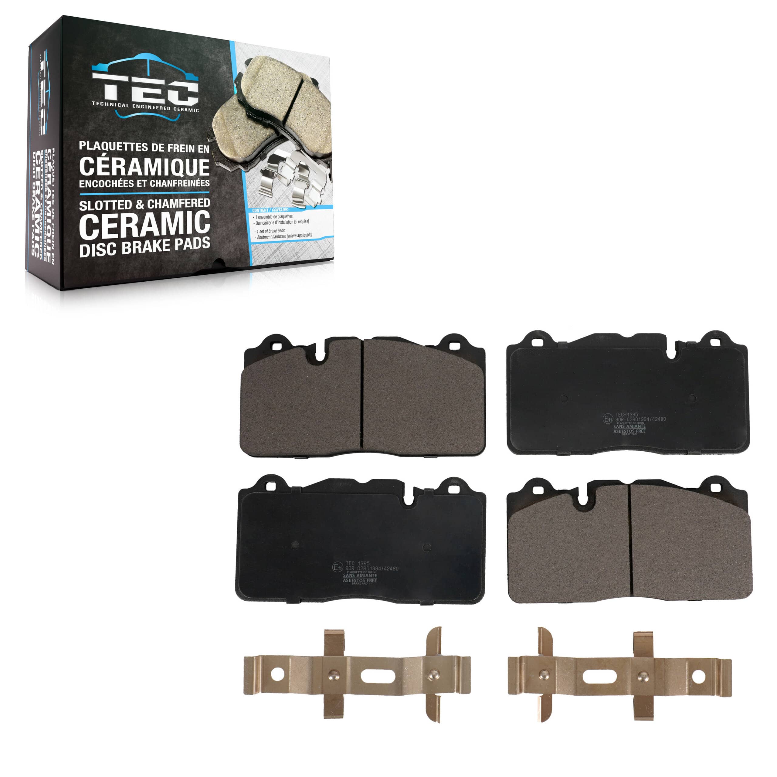 TEC - TEC-1395 - Front Disc Brake Pad
