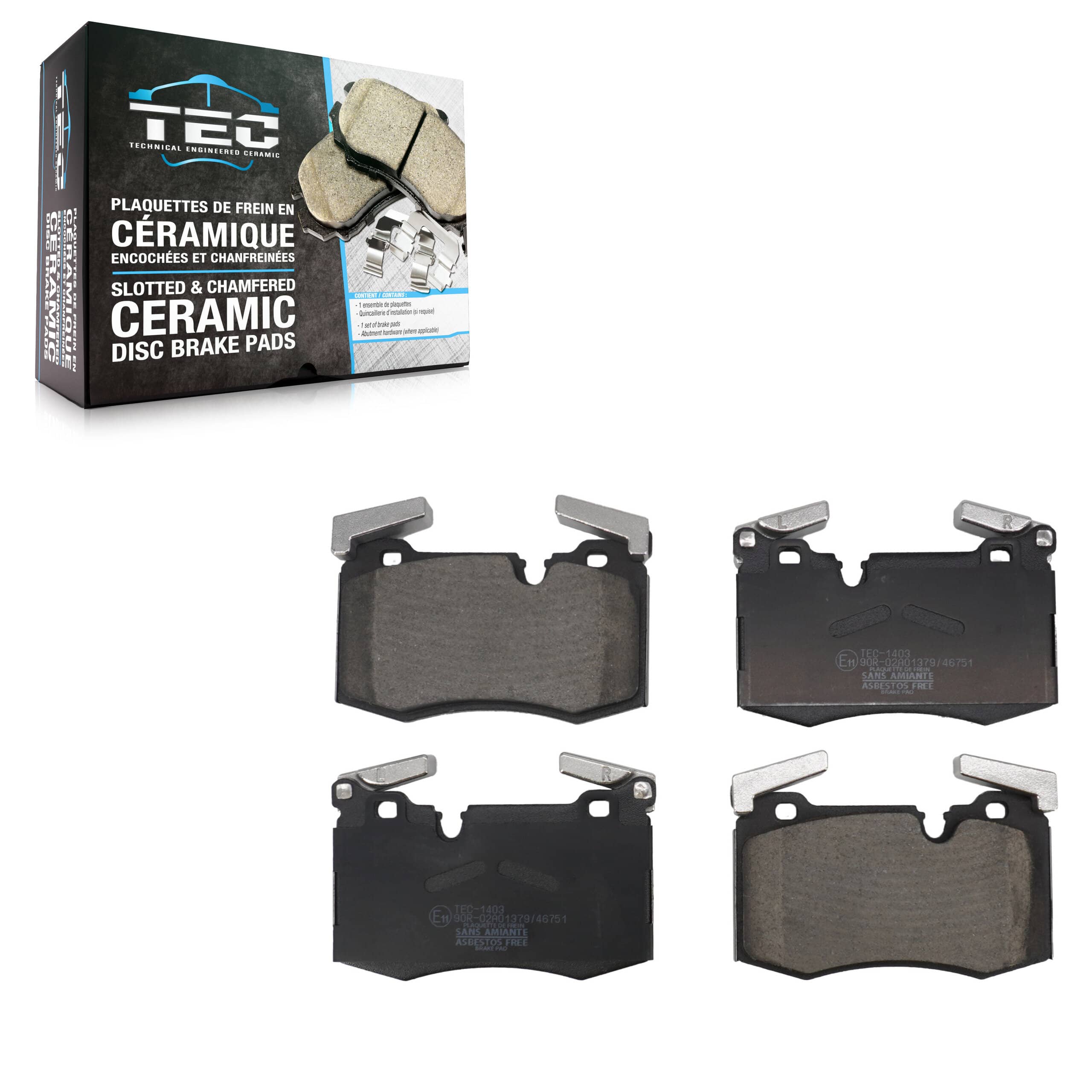 TEC - TEC-1403 - Front Disc Brake Pad