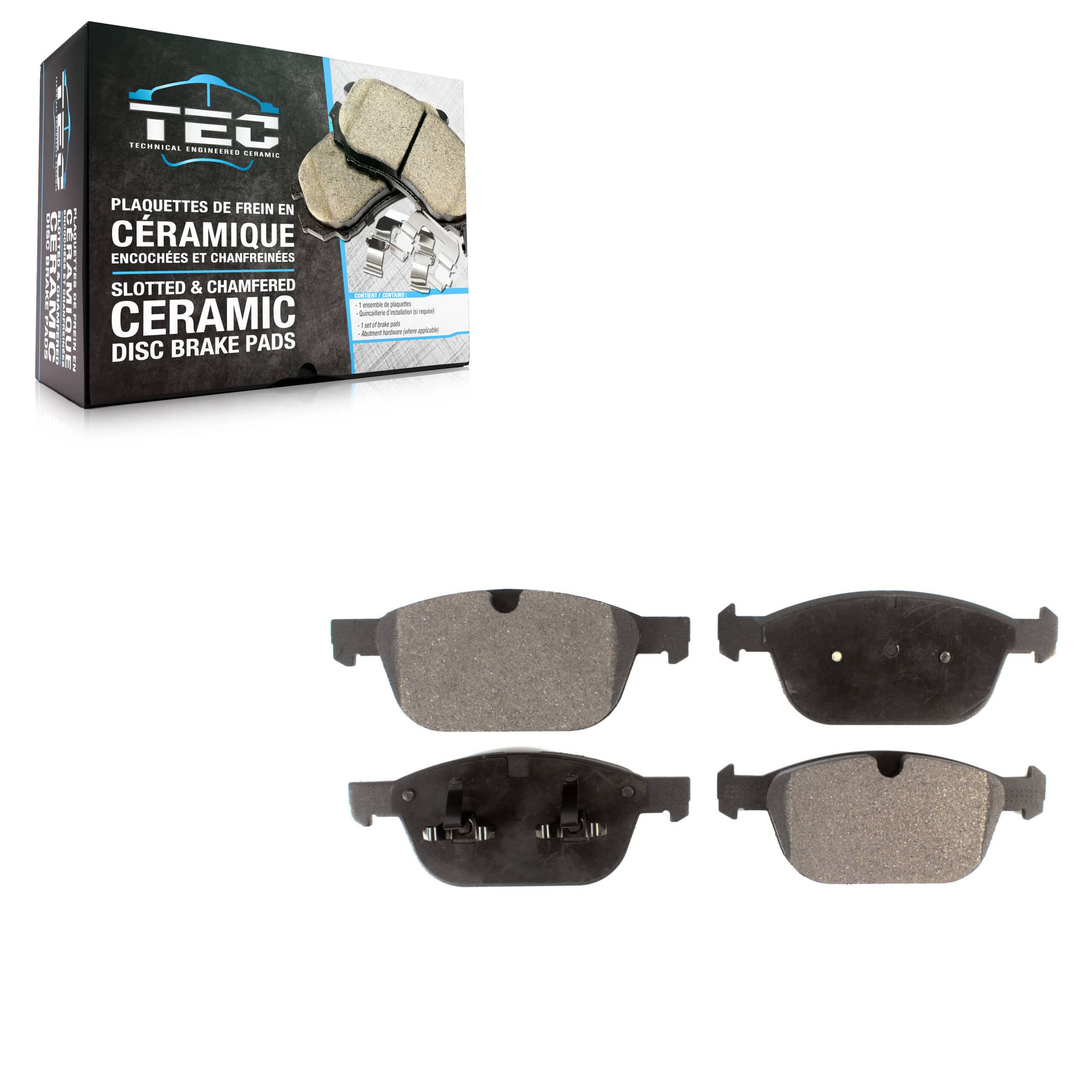 TEC - TEC-1412 - Front Disc Brake Pad