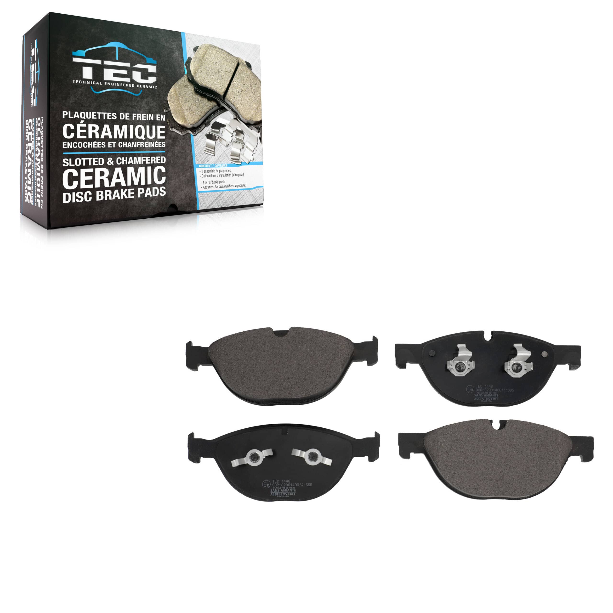TEC - TEC-1448 - Front Disc Brake Pad