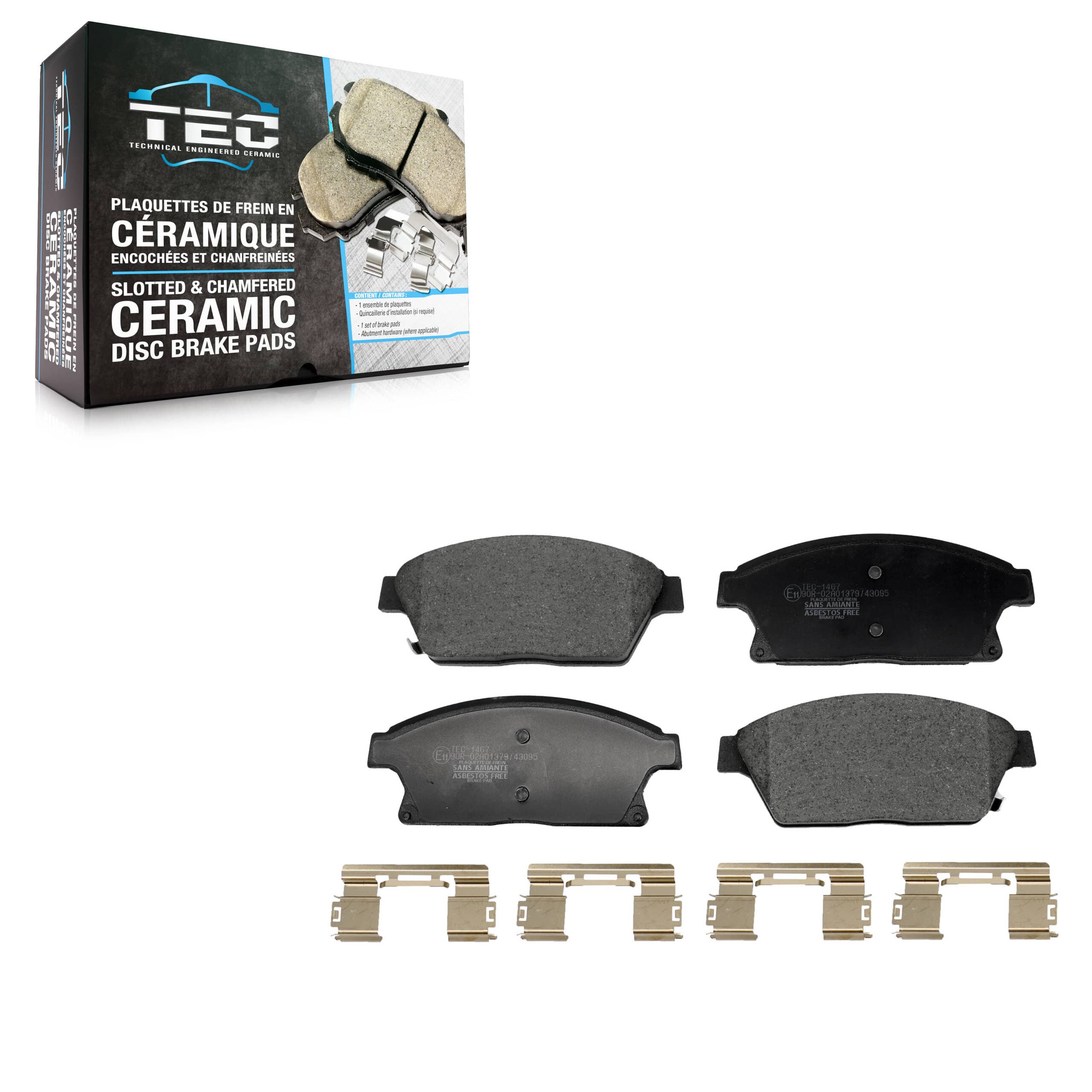 TEC - TEC-1467 - Front Disc Brake Pad