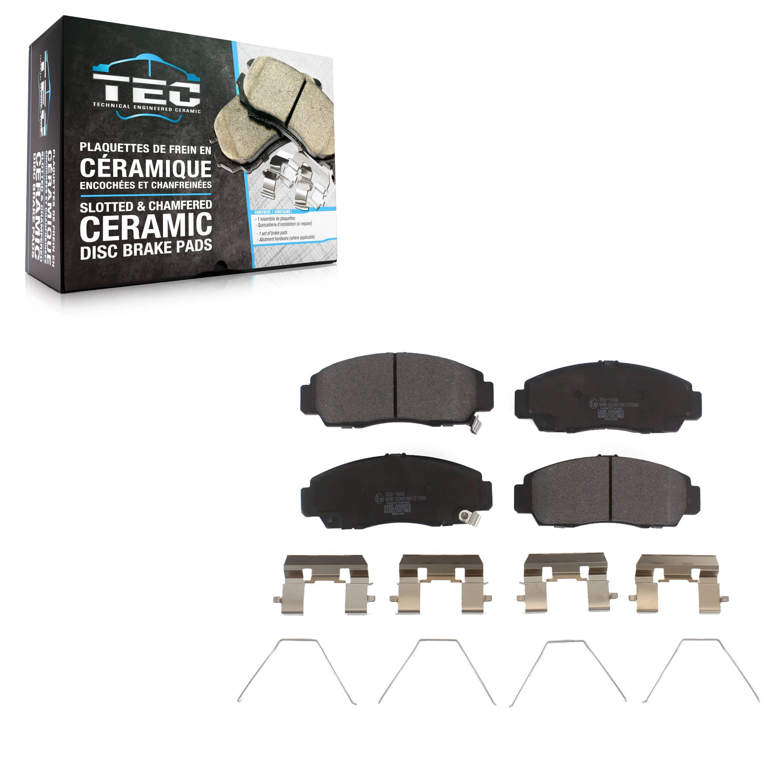 TEC - TEC-1506 - Front Disc Brake Pad