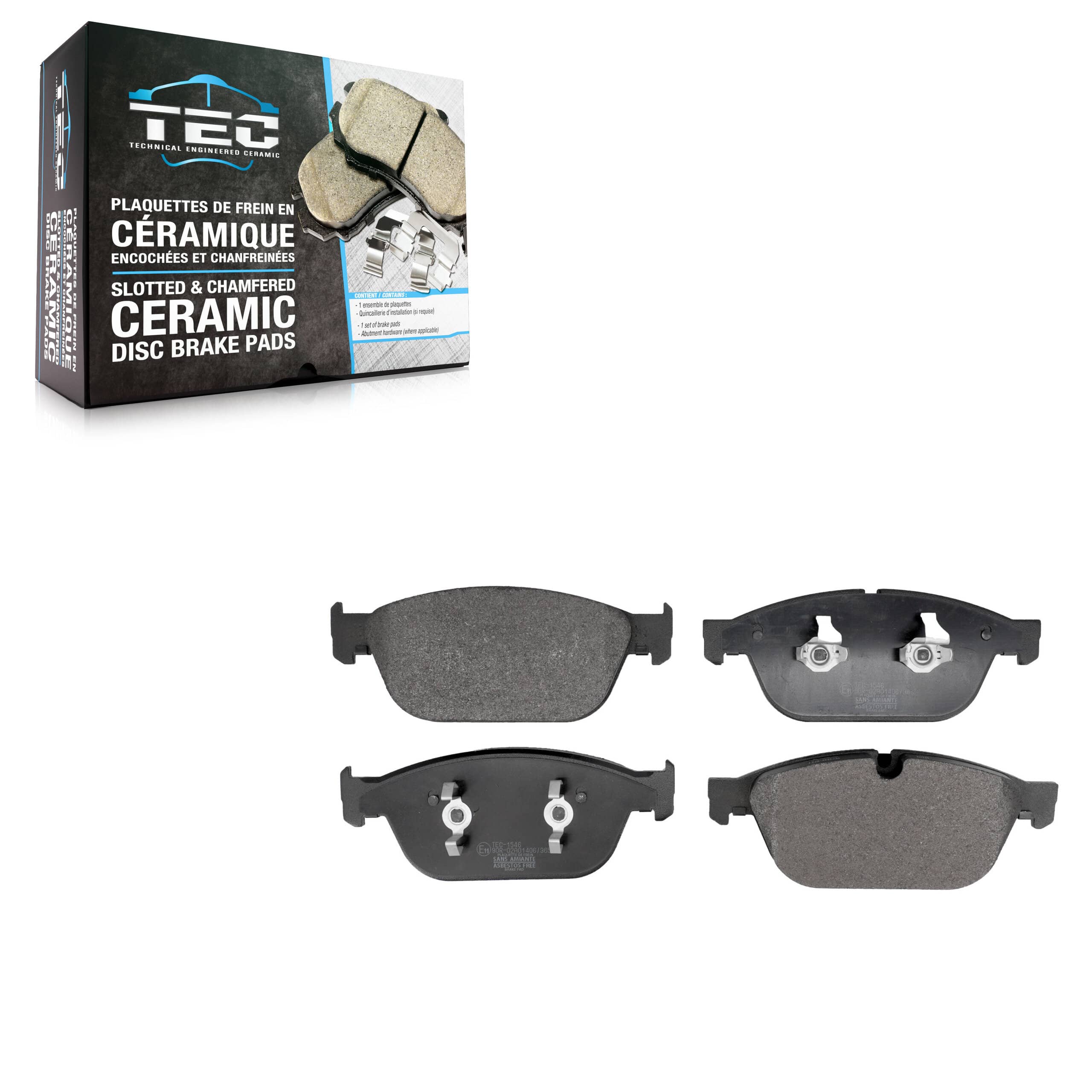 TEC - TEC-1546 - Front Disc Brake Pad