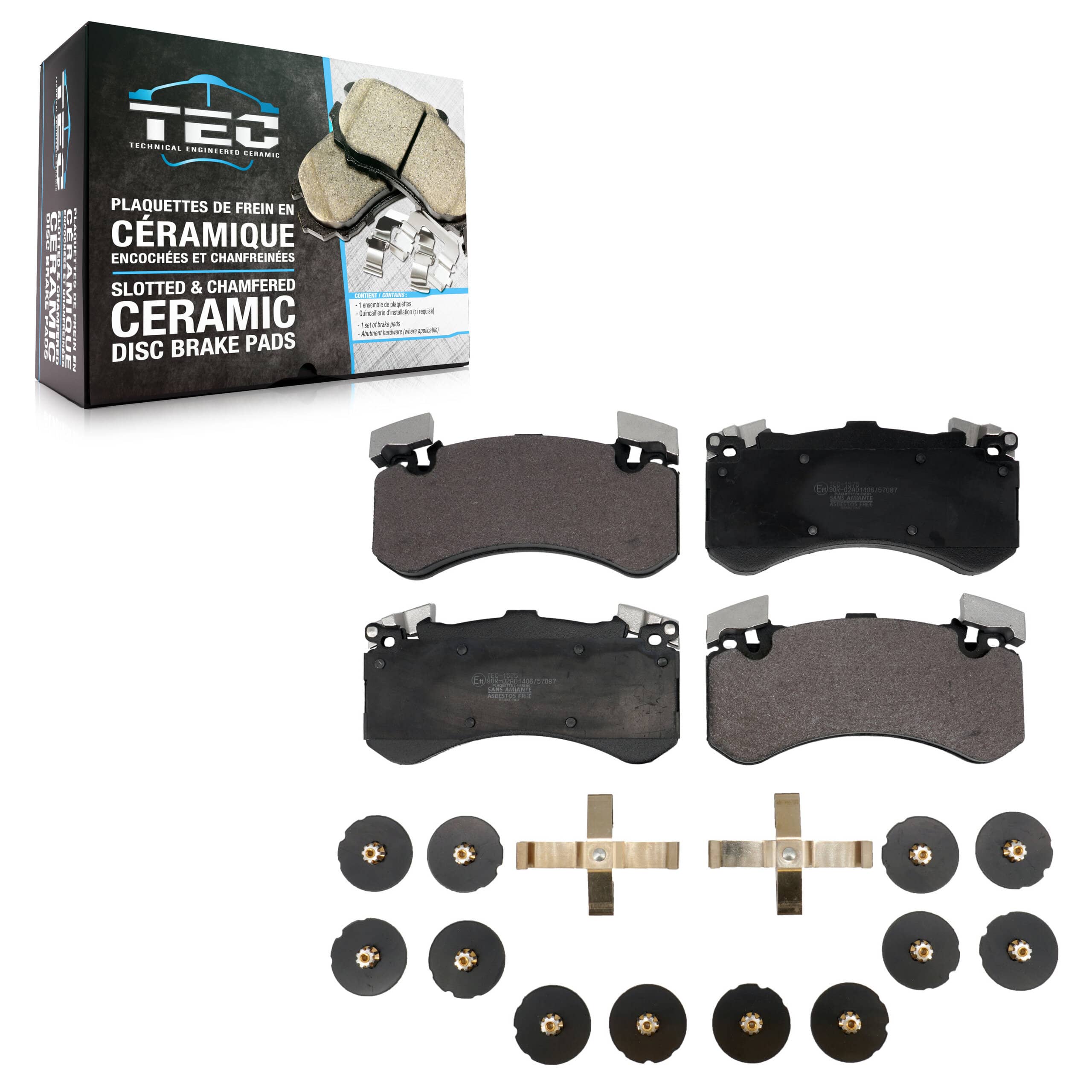 TEC - TEC-1575 - Front Disc Brake Pad