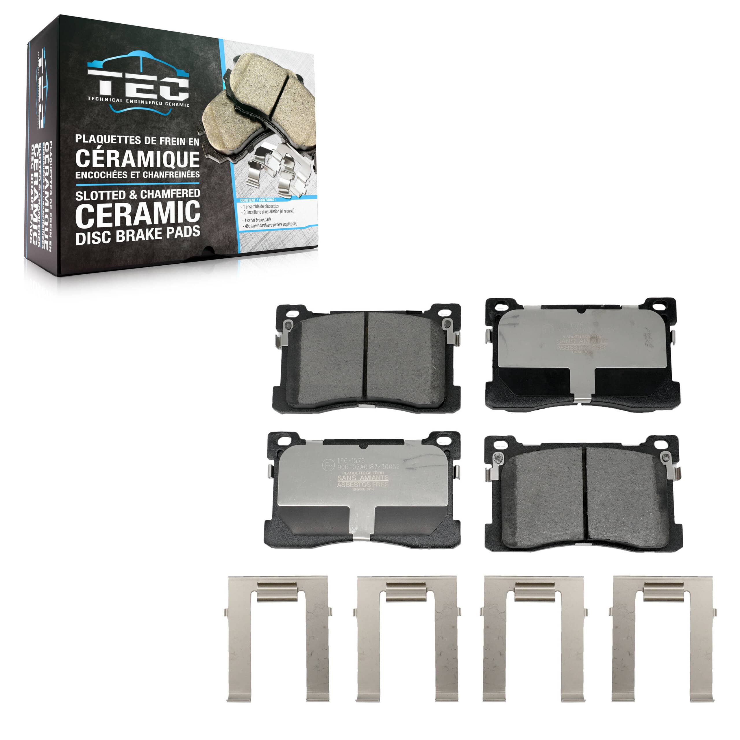 TEC - TEC-1576 - Front Disc Brake Pad