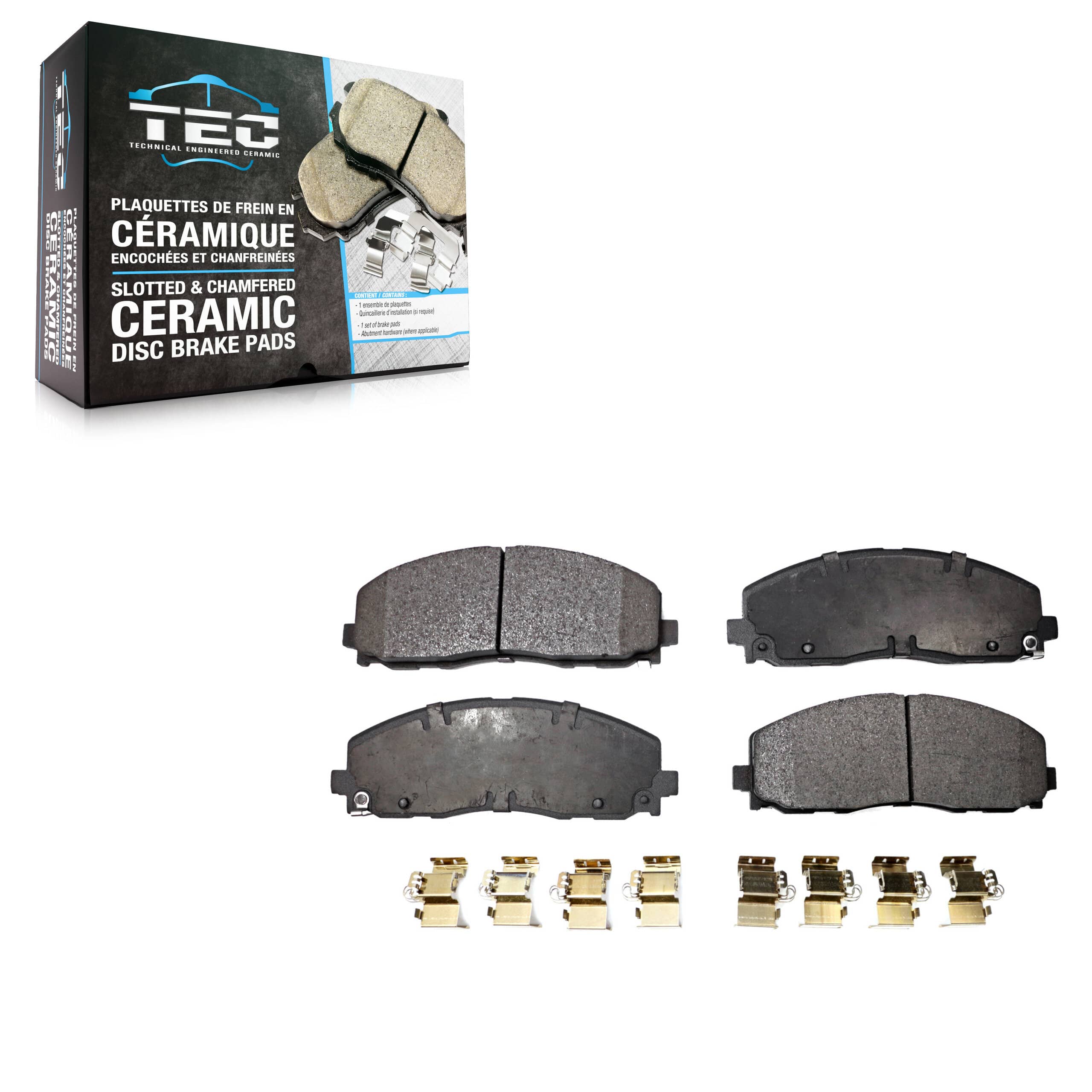 TEC - TEC-1589 - Front Disc Brake Pad