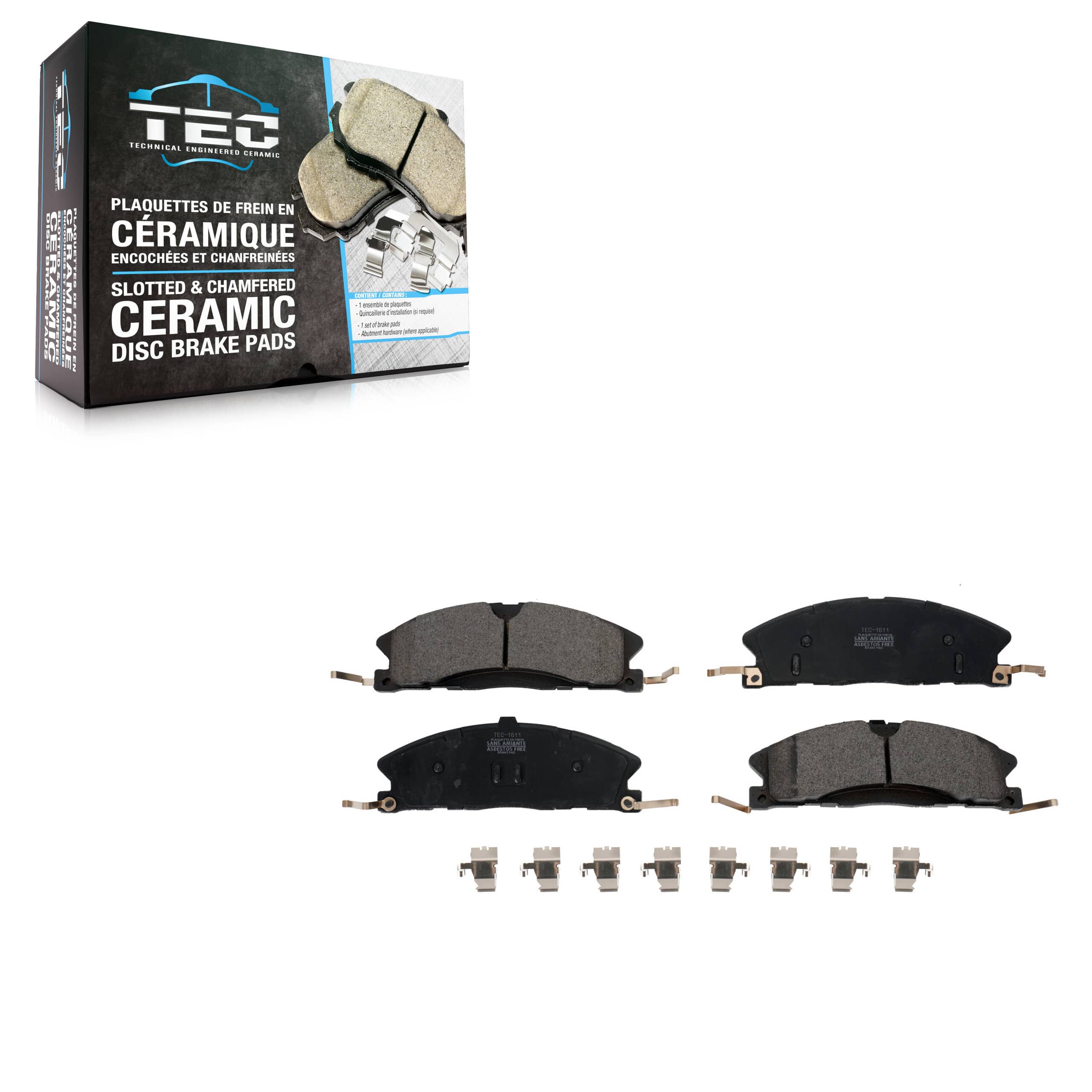 TEC - TEC-1611 - Front Disc Brake Pad