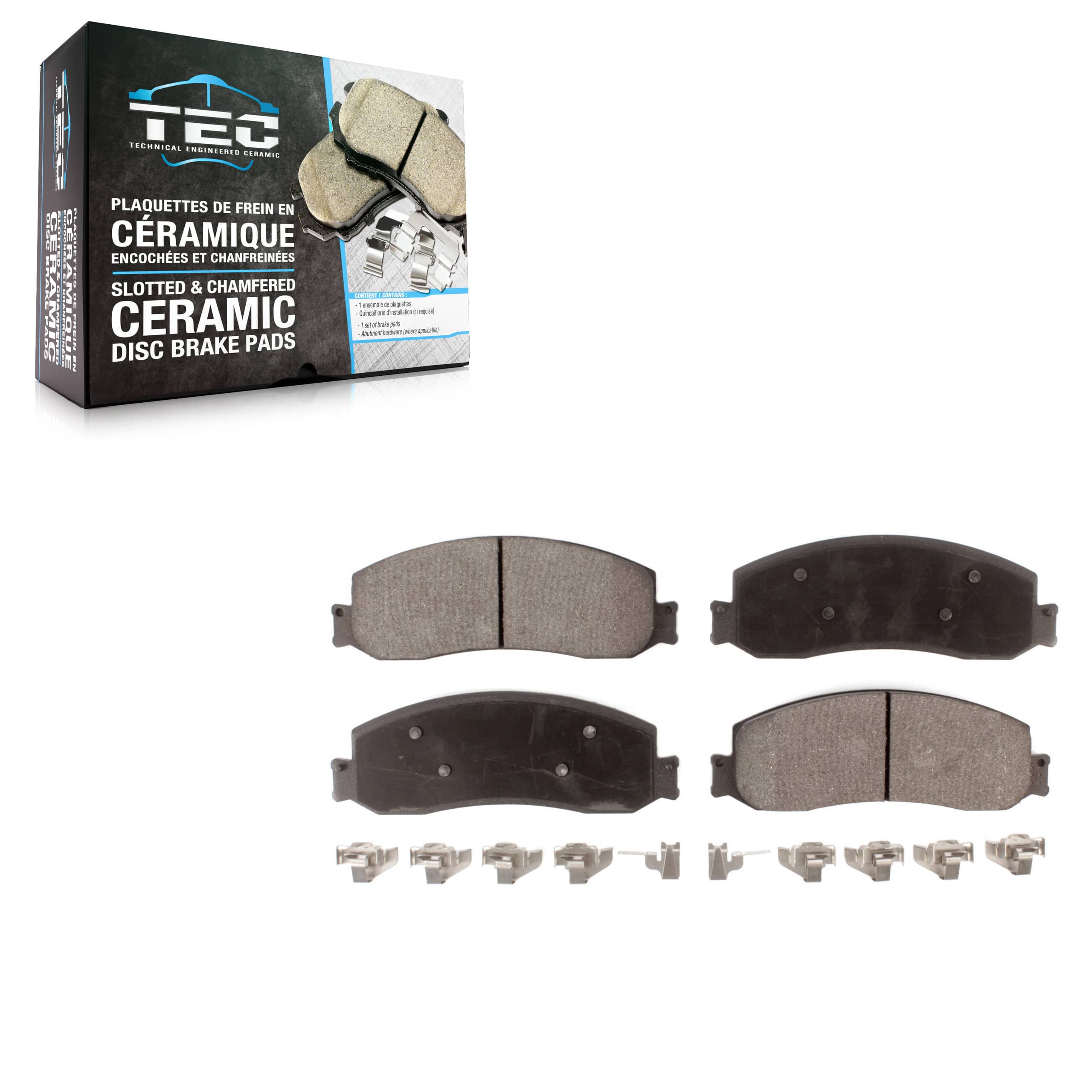 TEC - TEC-1631A - Front Disc Brake Pad