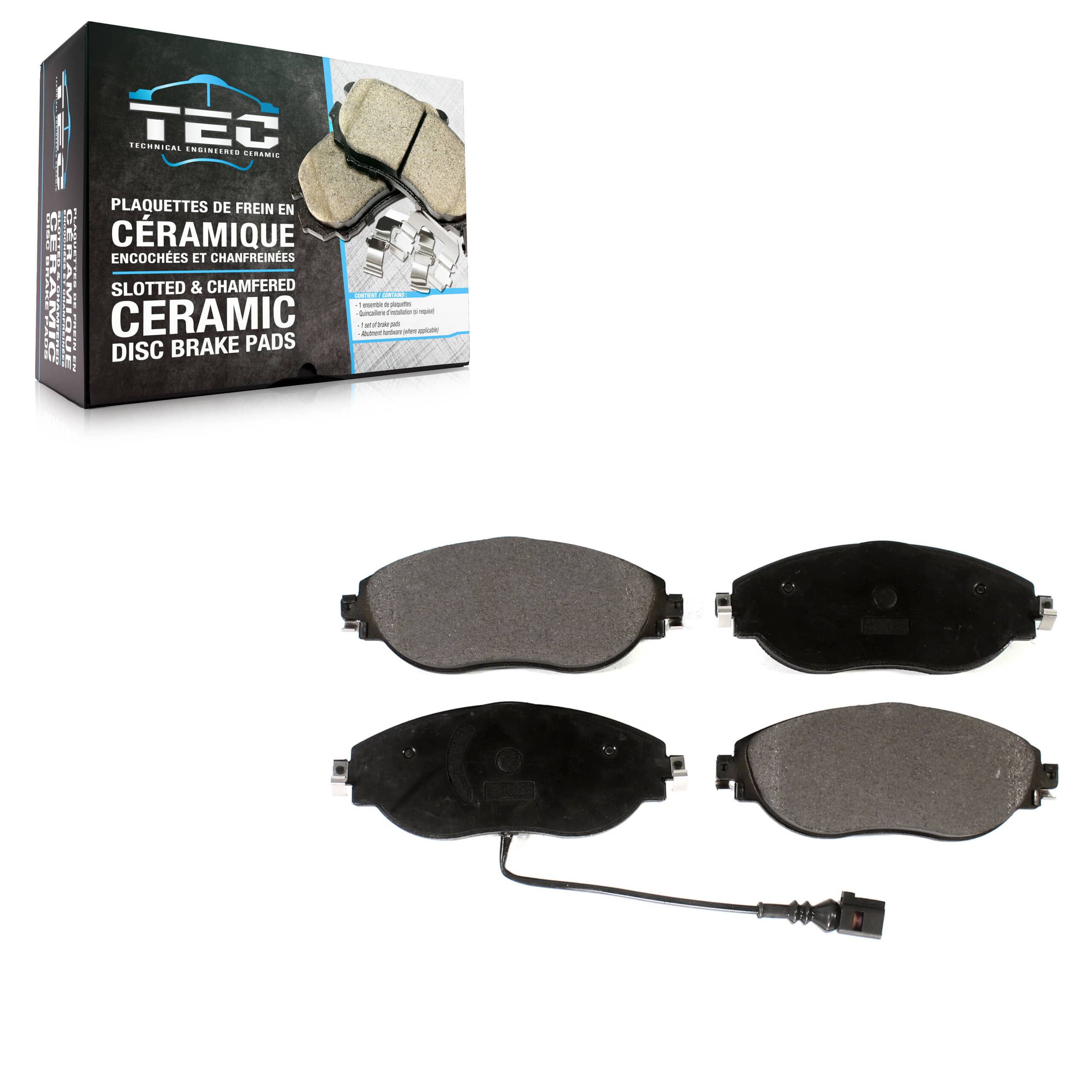 TEC - TEC-1633A - Front Disc Brake Pad