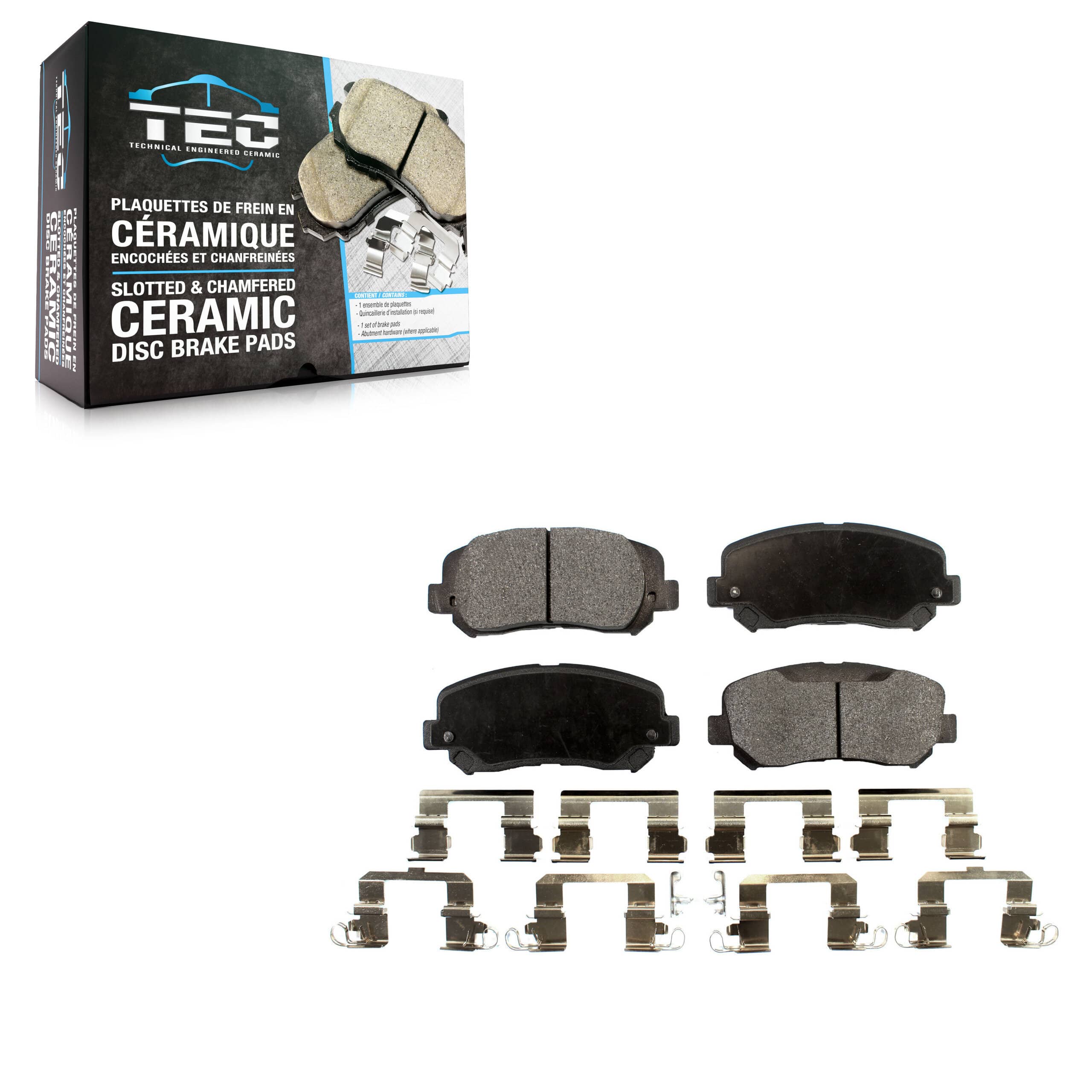 TEC - TEC-1640 - Front Disc Brake Pad