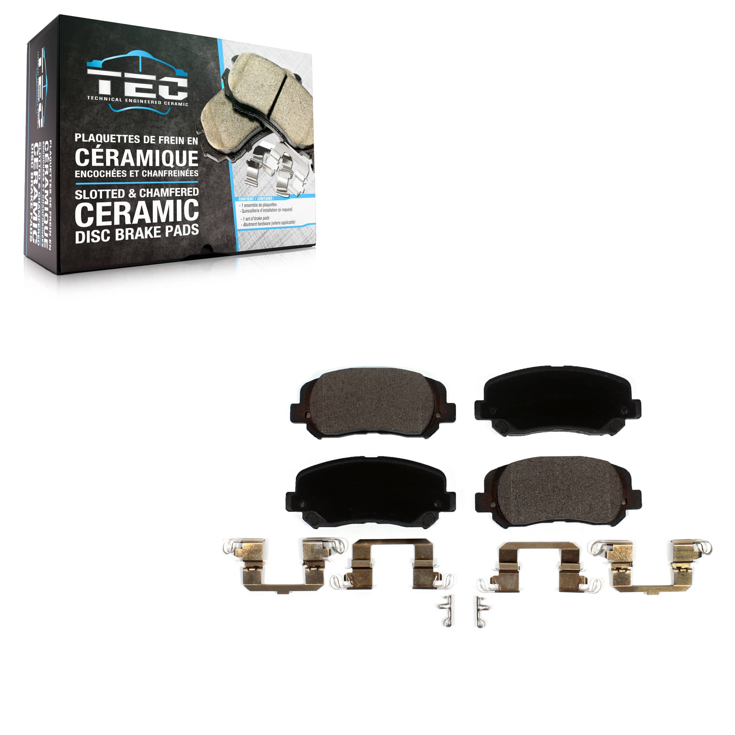TEC - TEC-1640A - Front Disc Brake Pad