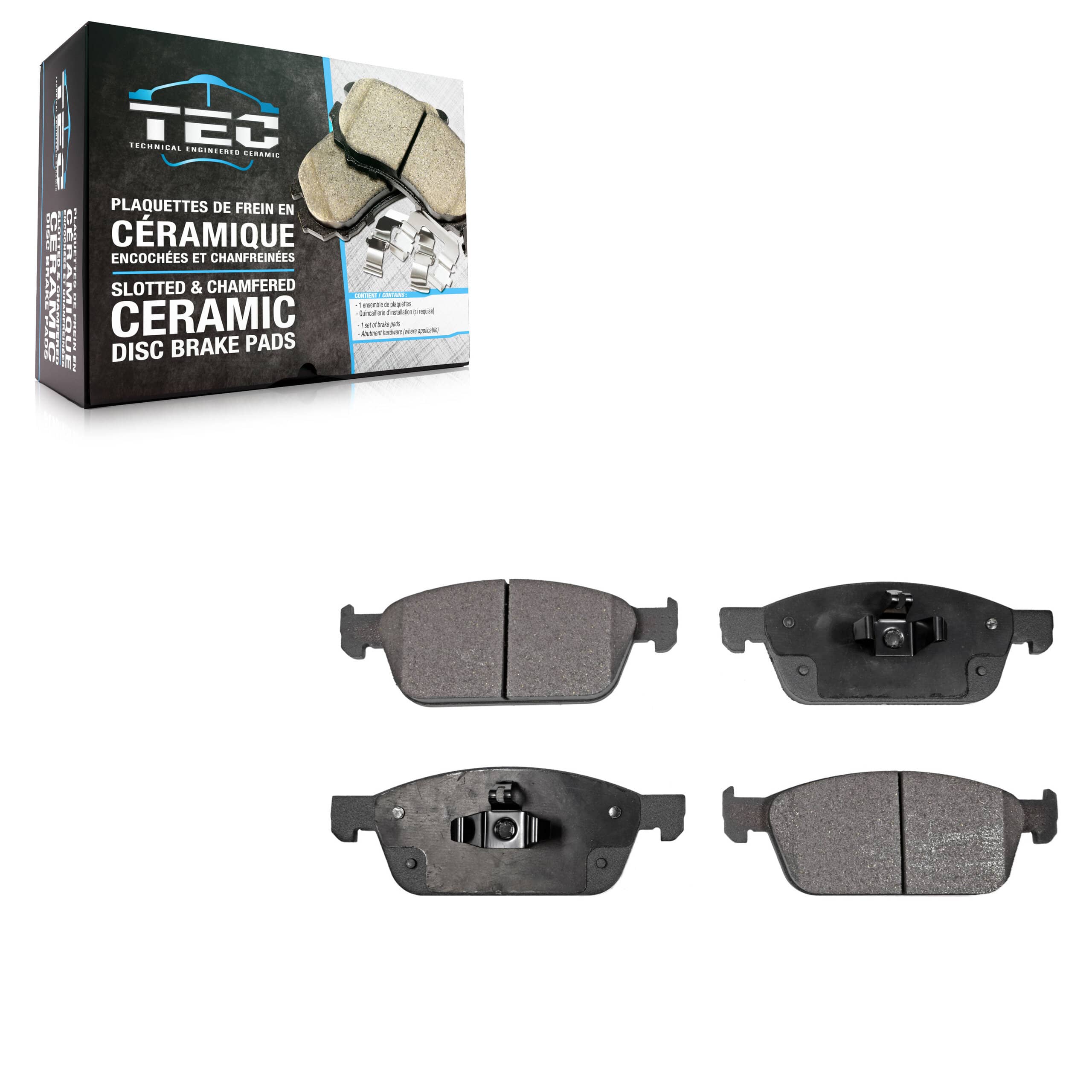TEC - TEC-1645 - Front Disc Brake Pad